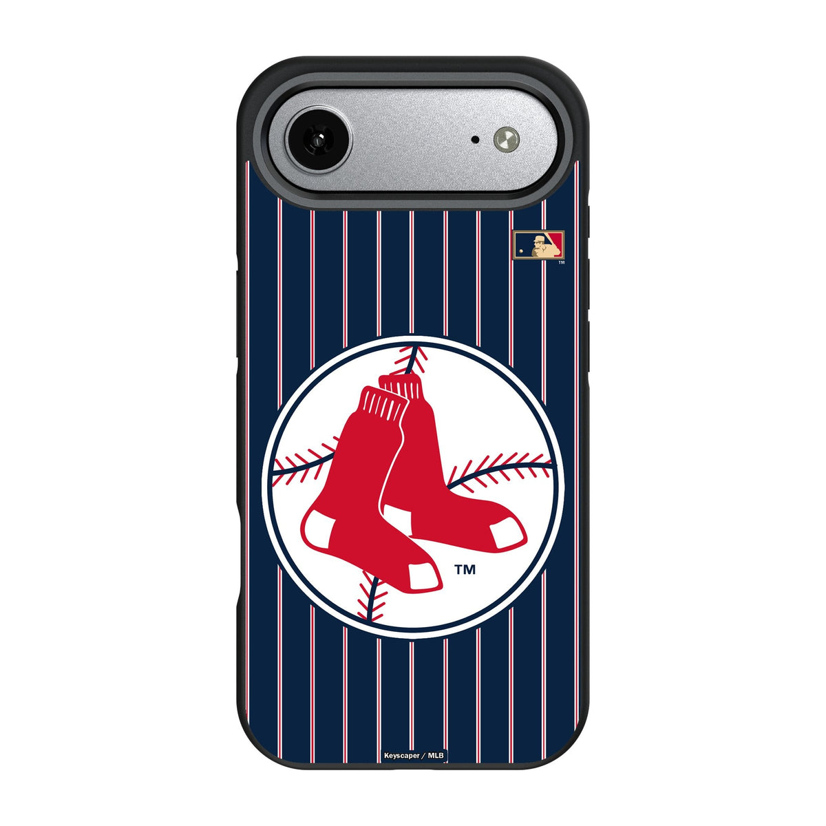Boston Red Sox 1970-1975 - Cooperstown Collection Pinstripe Bump Phone Case for Apple iPhone 17 Series 3