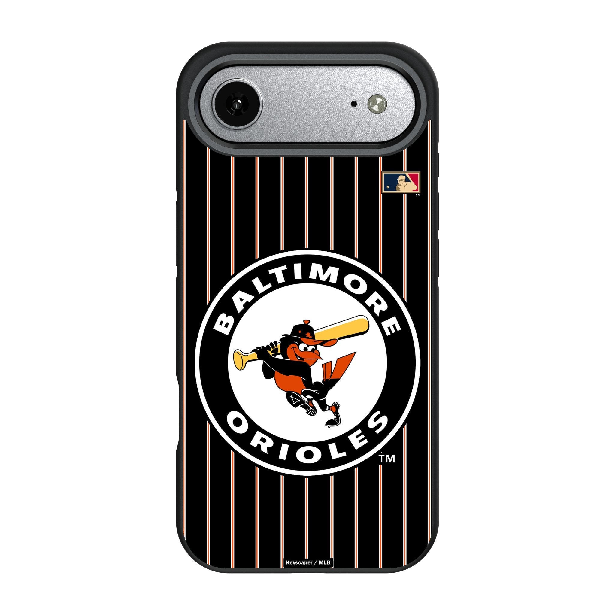 Baltimore Orioles 1966-1969 - Cooperstown Collection Pinstripe Bump Phone Case for Apple iPhone 17 Series 3
