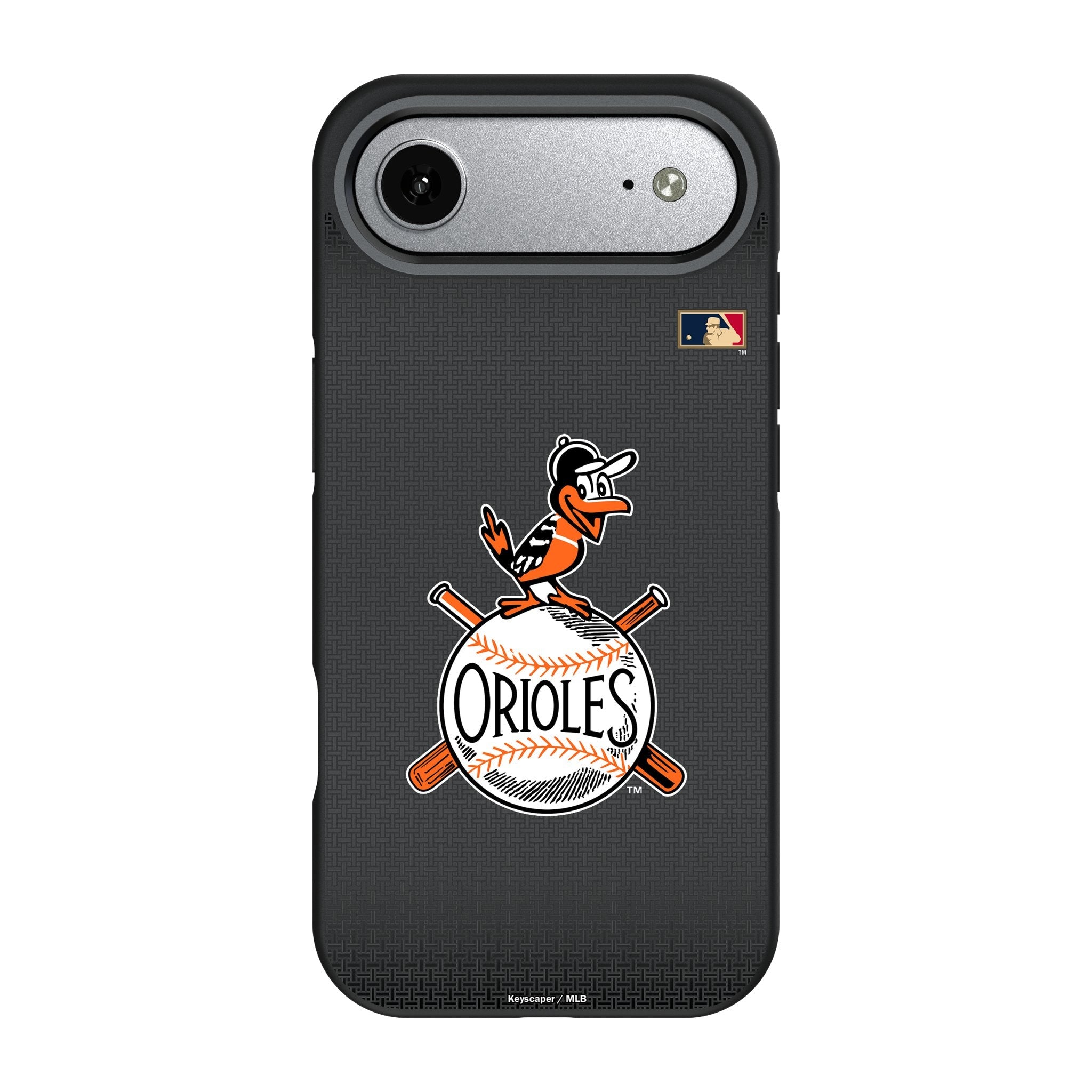 Baltimore Orioles 1954-1963 - Cooperstown Collection Linen Bump Phone Case for Apple iPhone 17 Series 3