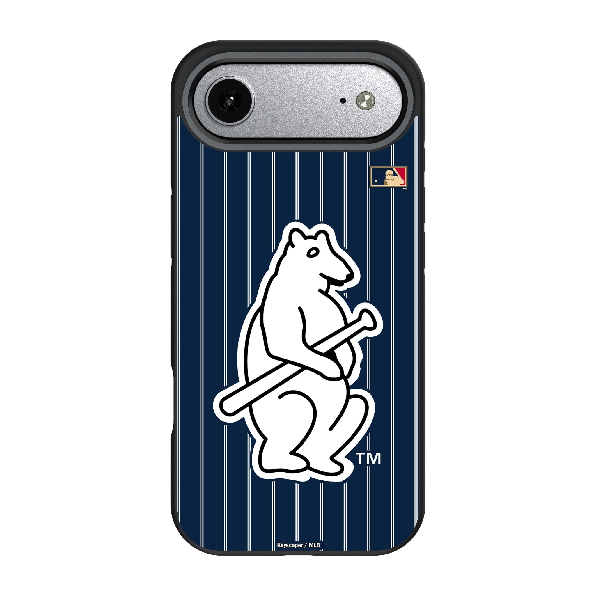 Chicago Cubs 1914 - Cooperstown Collection Pinstripe Bump Phone Case for Apple iPhone 17 Series 3
