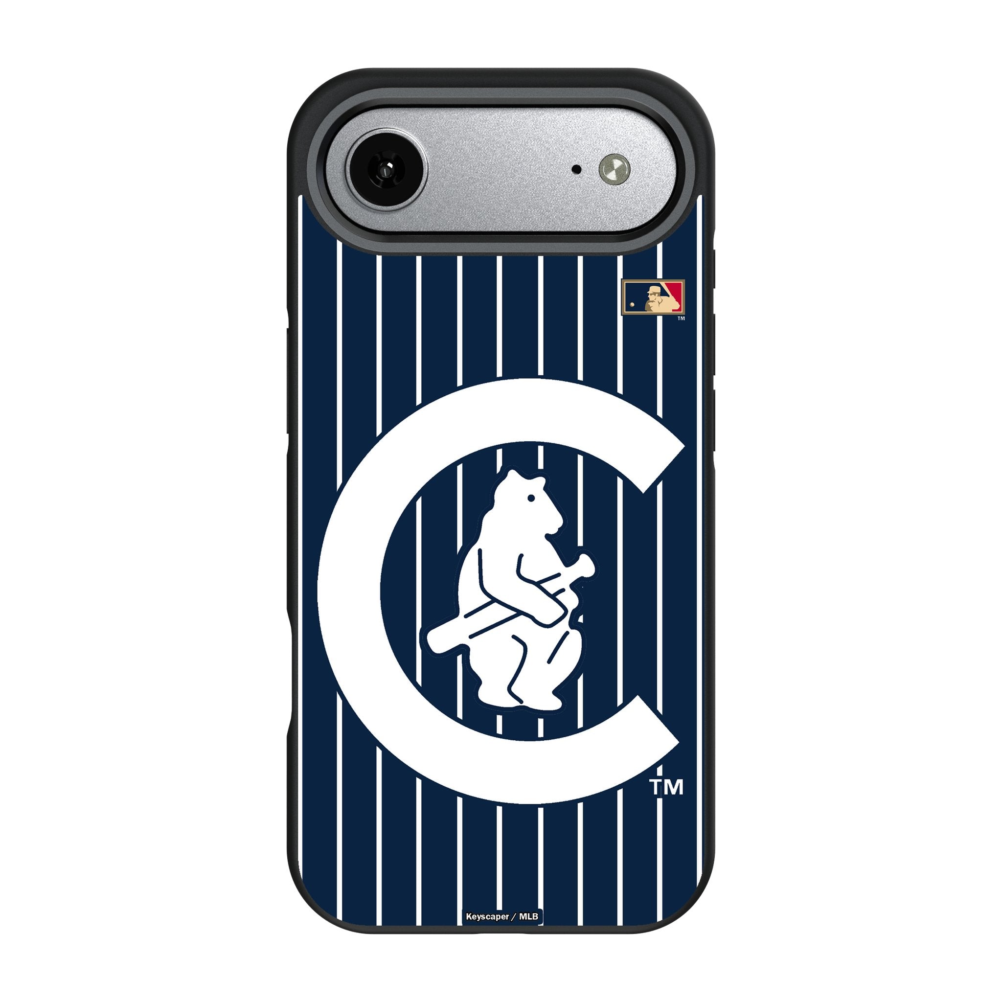 Chicago Cubs 1911-1912 - Cooperstown Collection Pinstripe Bump Phone Case for Apple iPhone 17 Series 3