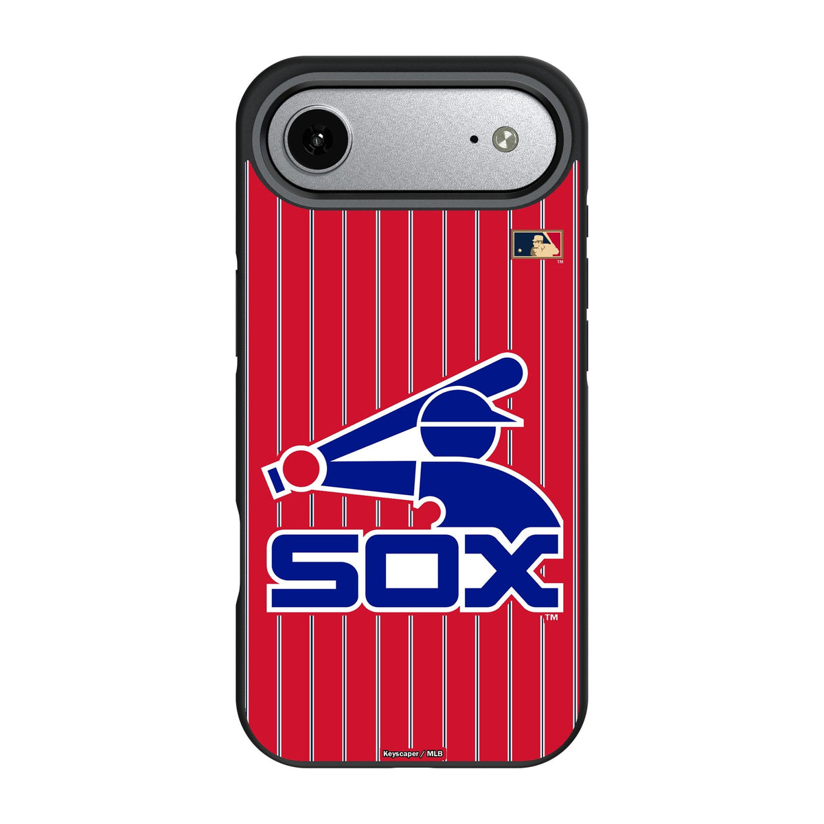 Chicago White Sox 1976-1981 - Cooperstown Collection Pinstripe Bump Phone Case for Apple iPhone 17 Series 3
