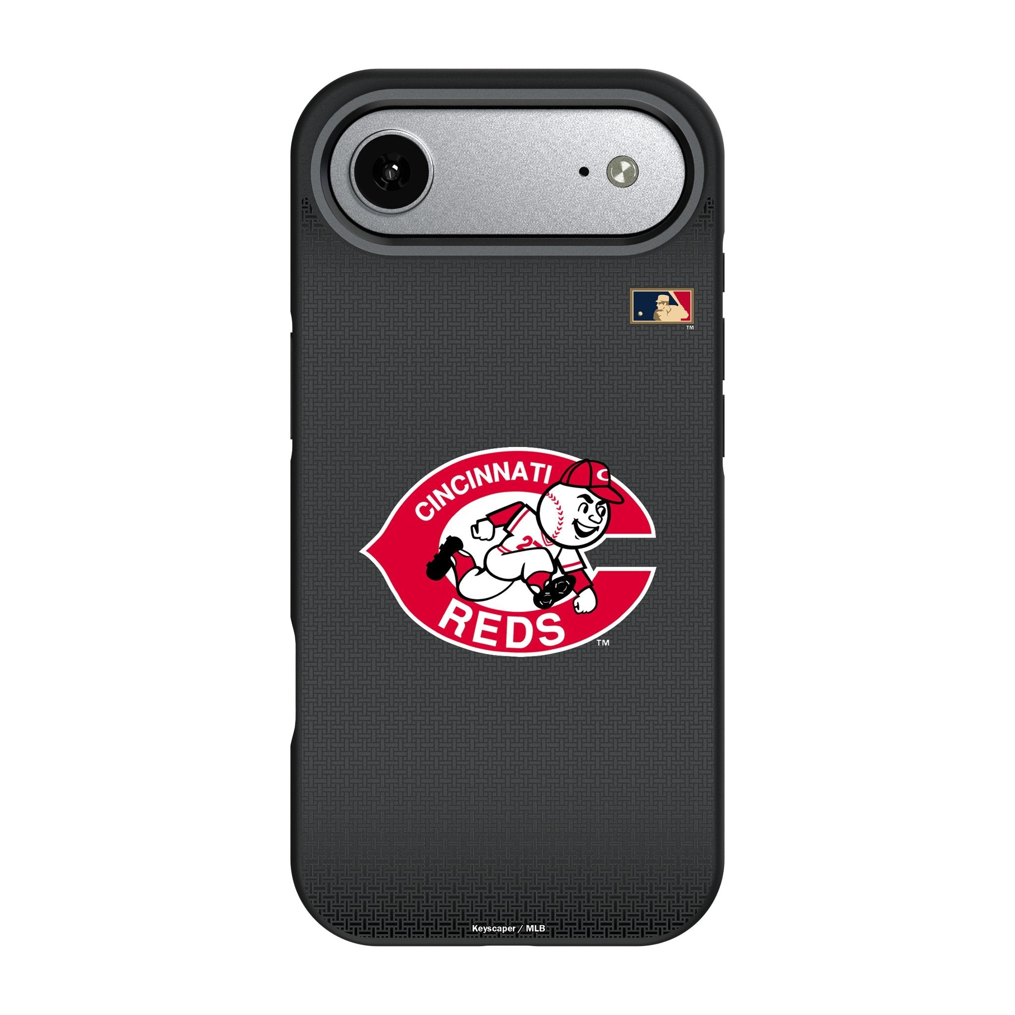 Cincinnati Reds 1974-1992 - Cooperstown Collection Linen Bump Phone Case for Apple iPhone 17 Series 3