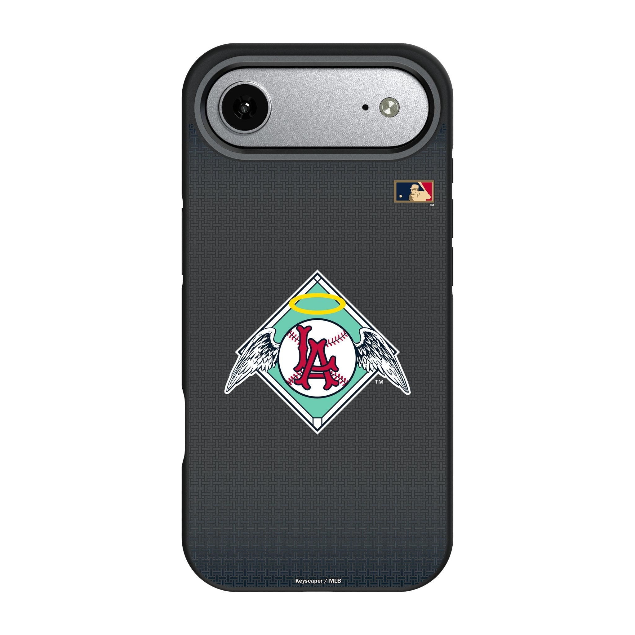 LA Angels 1961-1965 - Cooperstown Collection Linen Bump Phone Case for Apple iPhone 17 Series 3