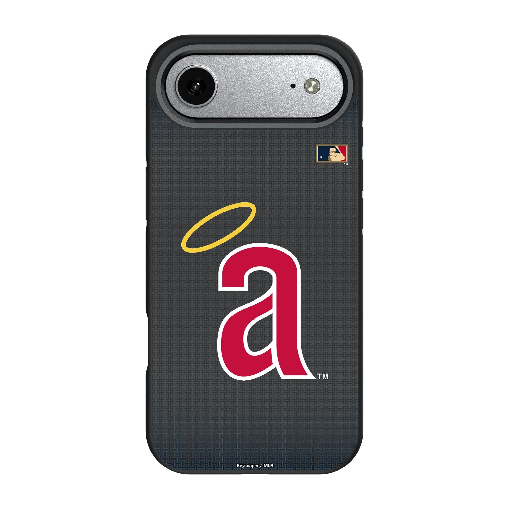 LA Angels 1971 - Cooperstown Collection Linen Bump Phone Case for Apple iPhone 17 Series 3