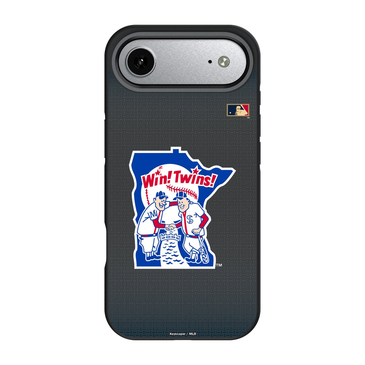 Minnesota Twins 1976-1986 - Cooperstown Collection Linen Bump Phone Case for Apple iPhone 17 Series 3