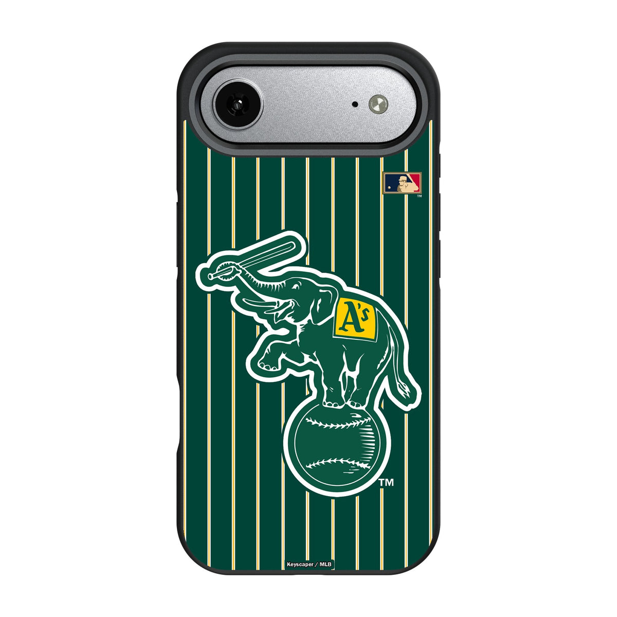 Oakland As Home 1988 - Cooperstown Collection Pinstripe Bump Phone Case for Apple iPhone 17 Series 3