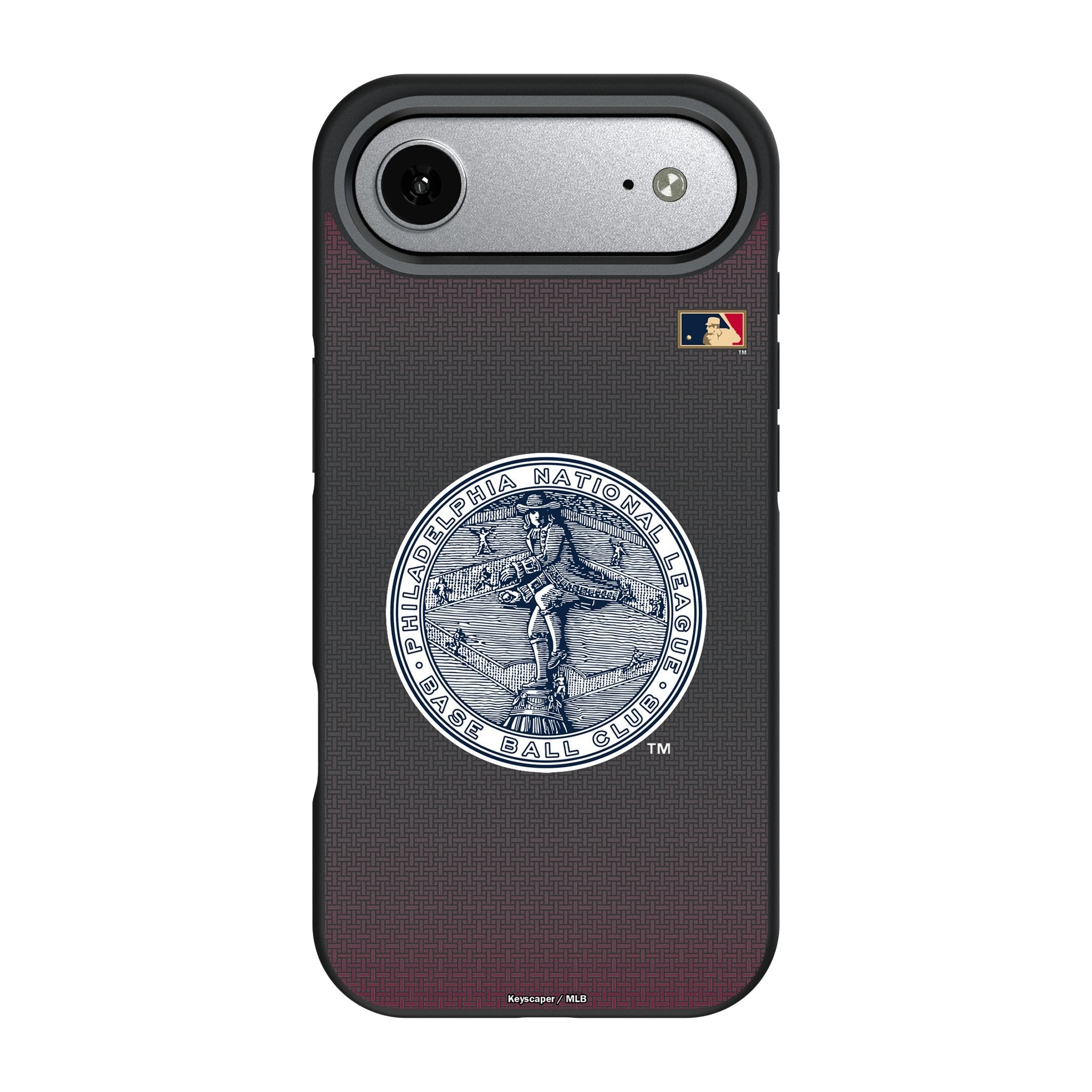 Philadelphia Phillies 1915-1943 - Cooperstown Collection Linen Bump Phone Case for Apple iPhone 17 Series 3