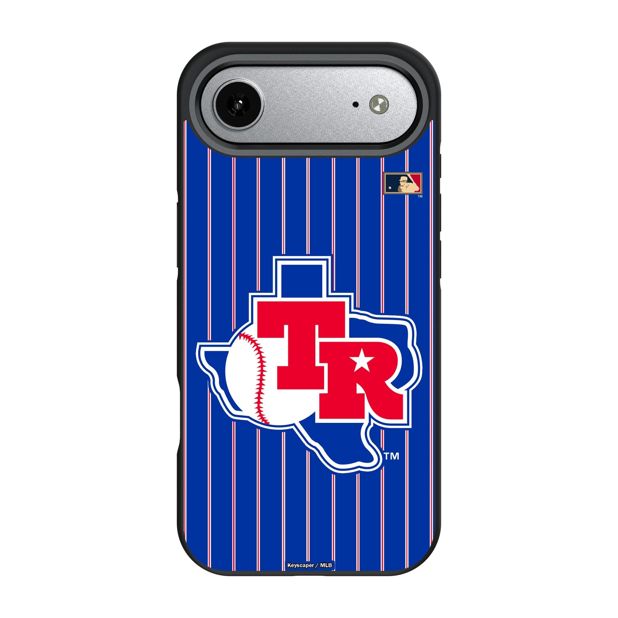 Texas Rangers 1981-1983 - Cooperstown Collection Pinstripe Bump Phone Case for Apple iPhone 17 Series 3