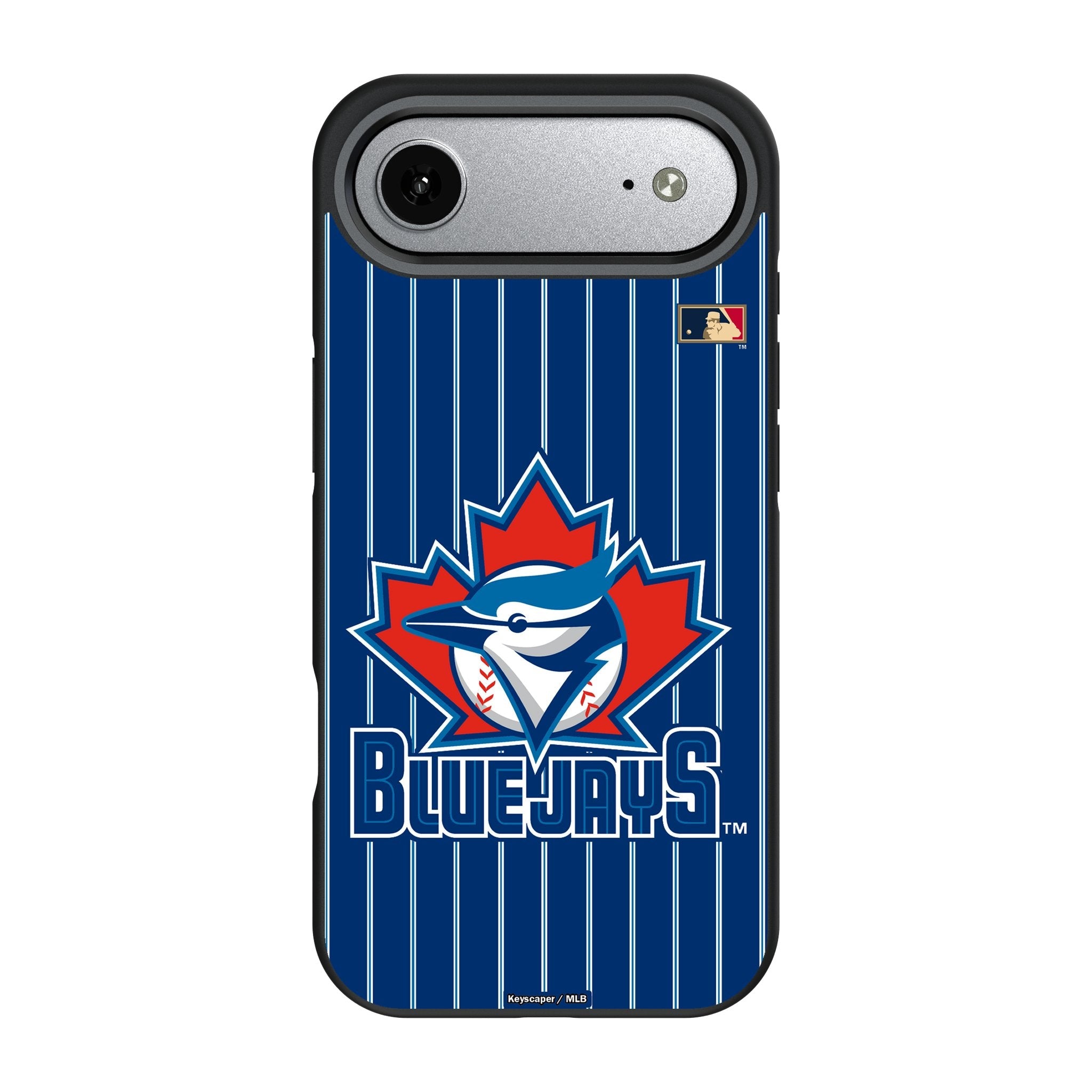 Toronto Blue Jays 1997-2002 - Cooperstown Collection Pinstripe Bump Phone Case for Apple iPhone 17 Series 3