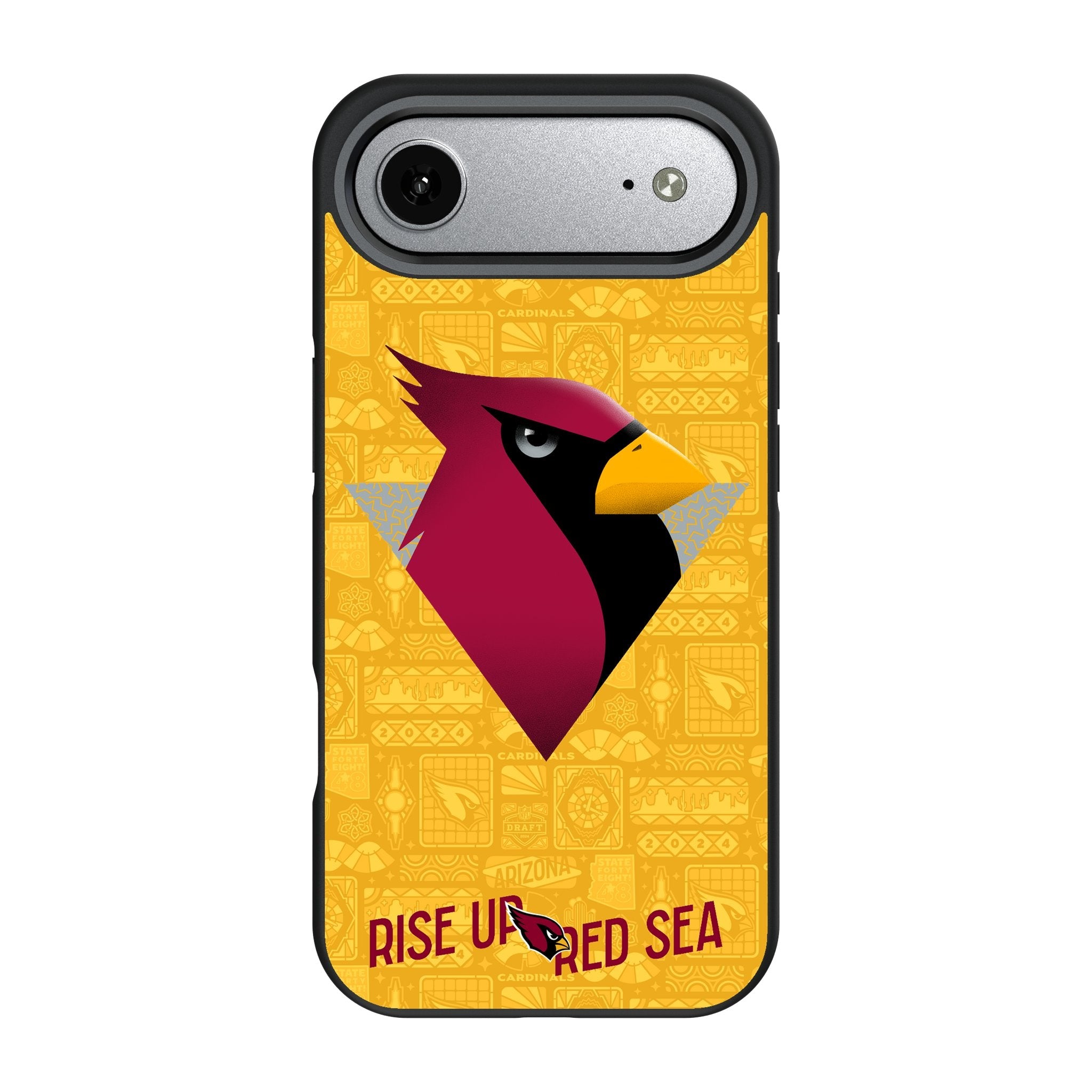 Arizona Cardinals 2024 Edition Bump Phone Case for Apple iPhone 17 Series 3