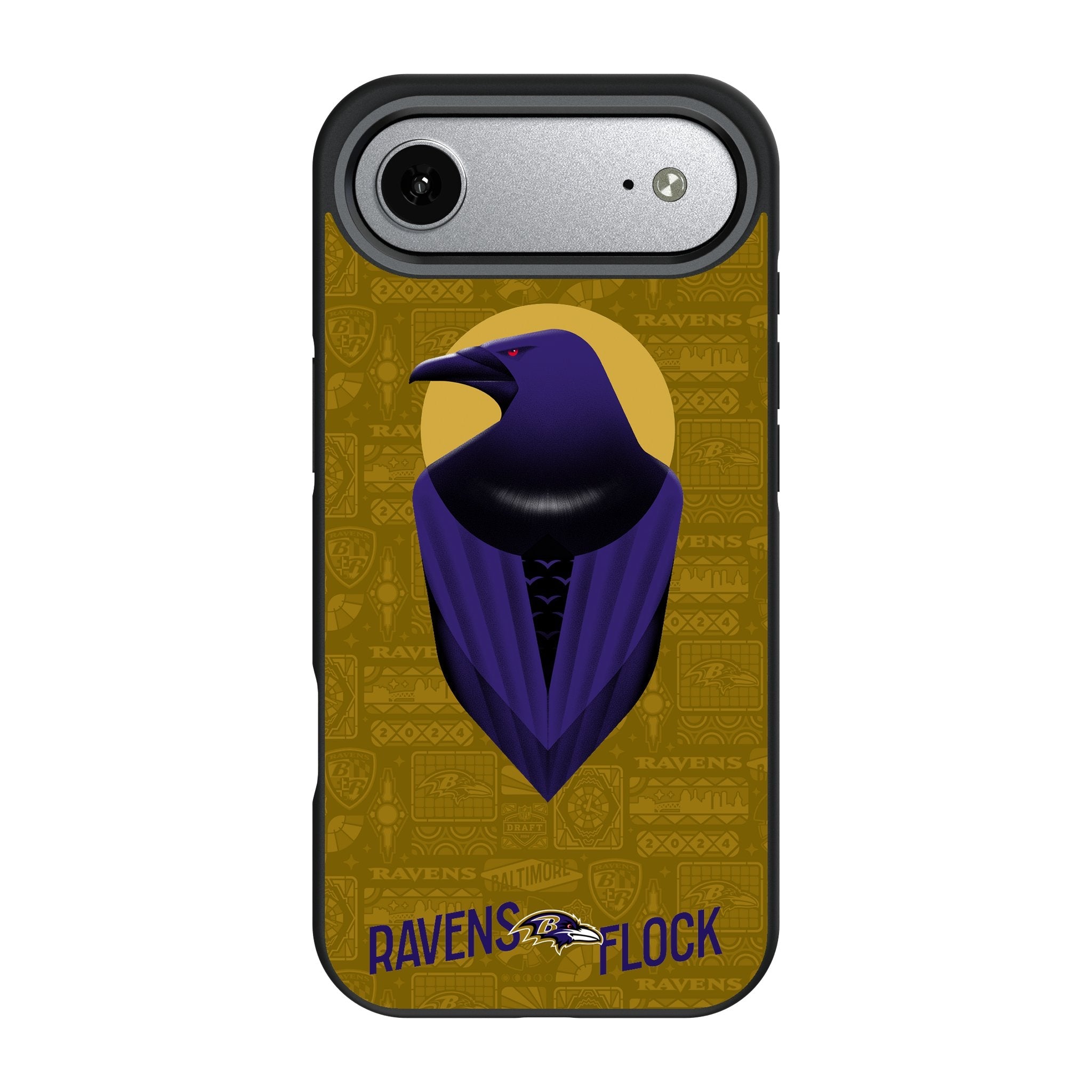 Baltimore Ravens 2024 Edition Bump Phone Case for Apple iPhone 17 Series 3