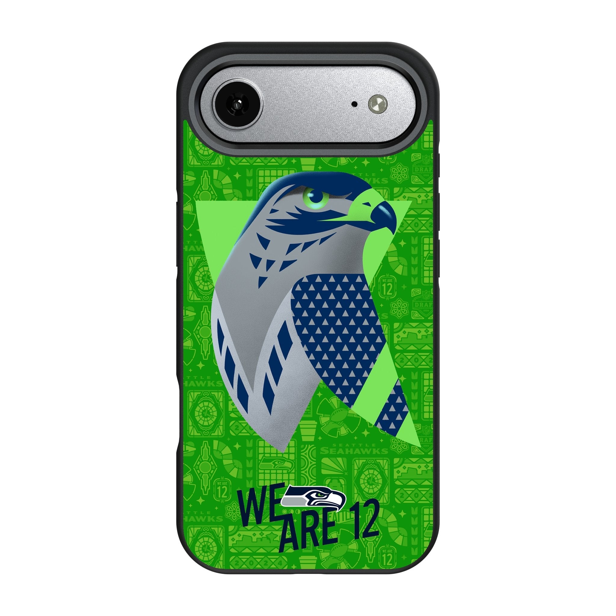 Seattle Seahawks 2024 Edition Bump Phone Case for Apple iPhone 17 Series 3