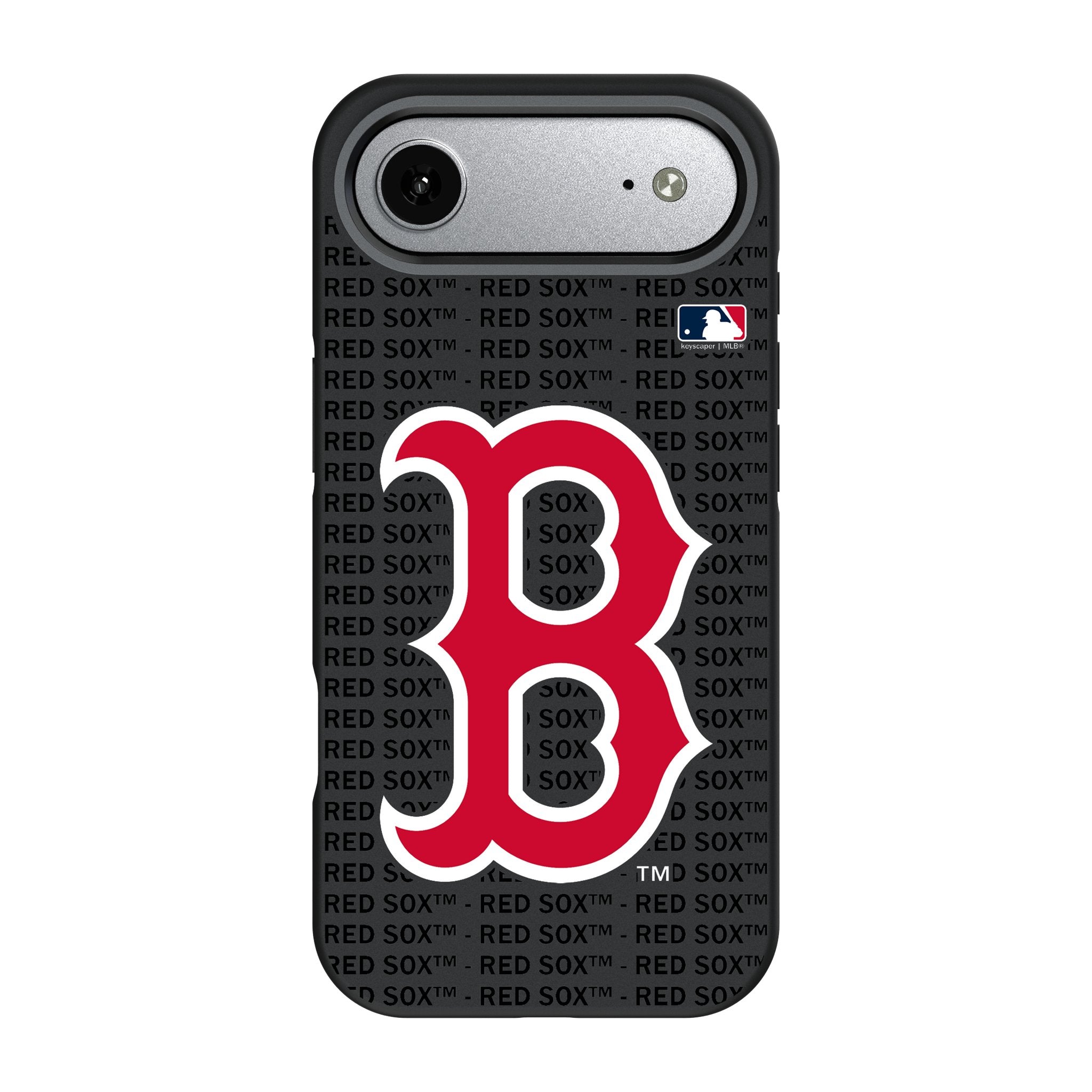Boston Red Sox Text Backdrop Bump Phone Case for Apple iPhone 17 Series 3