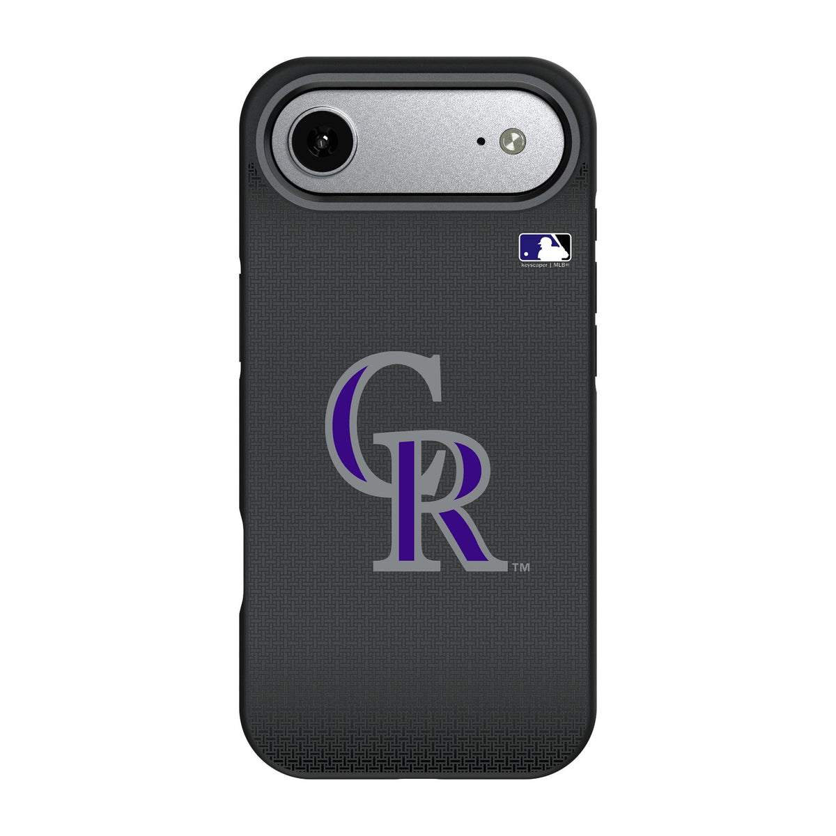 Colorado Rockies Linen Bump Phone Case for Apple iPhone 17 Series 3