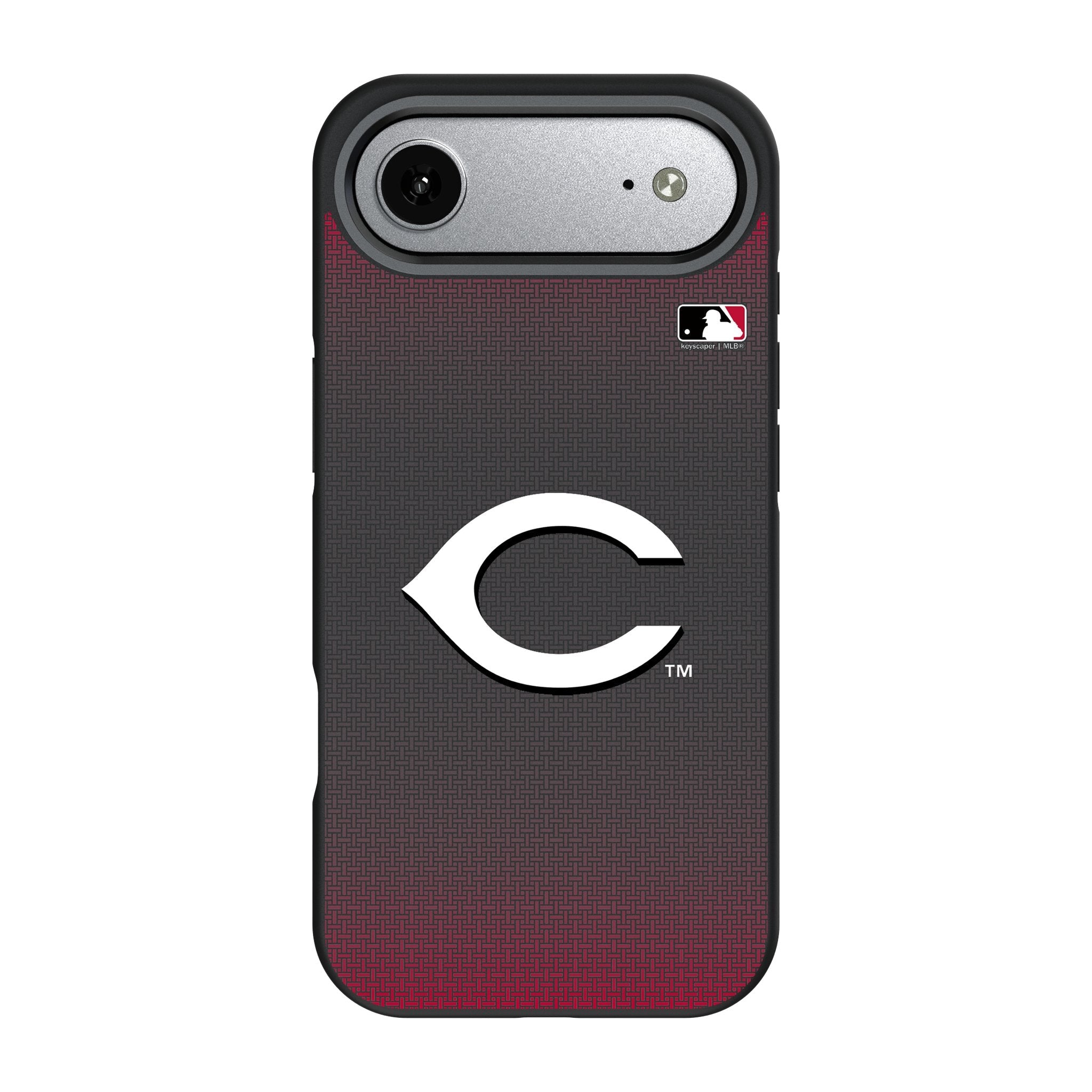 Cincinnati Reds Linen Bump Phone Case for Apple iPhone 17 Series 3
