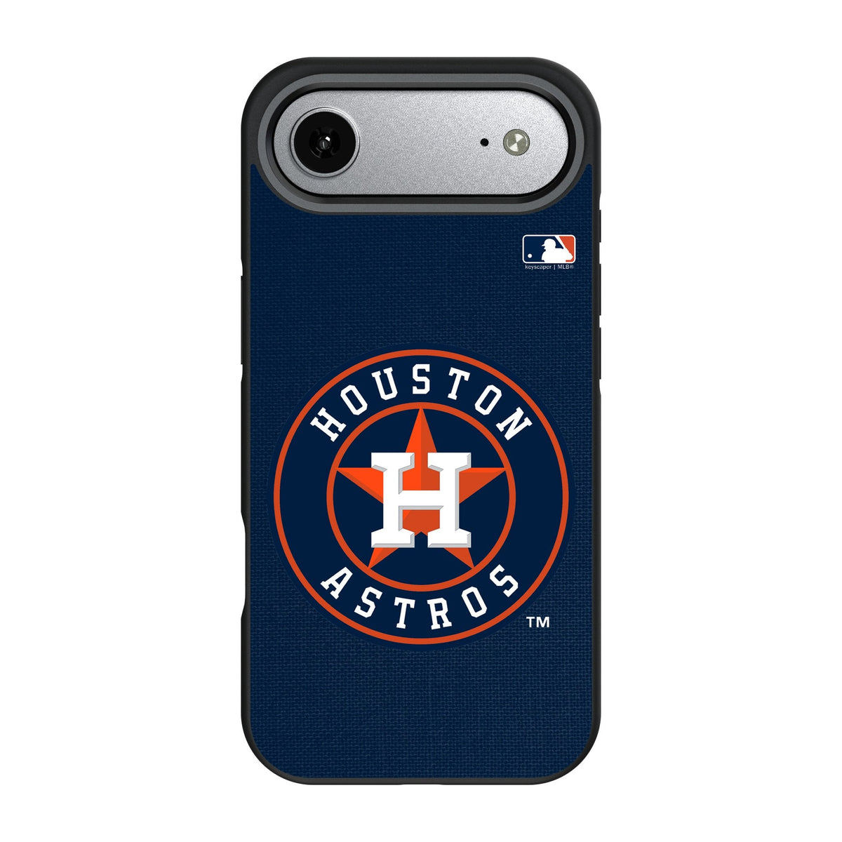 Houston Astros Solid Bump Phone Case for Apple iPhone 17 Series 3