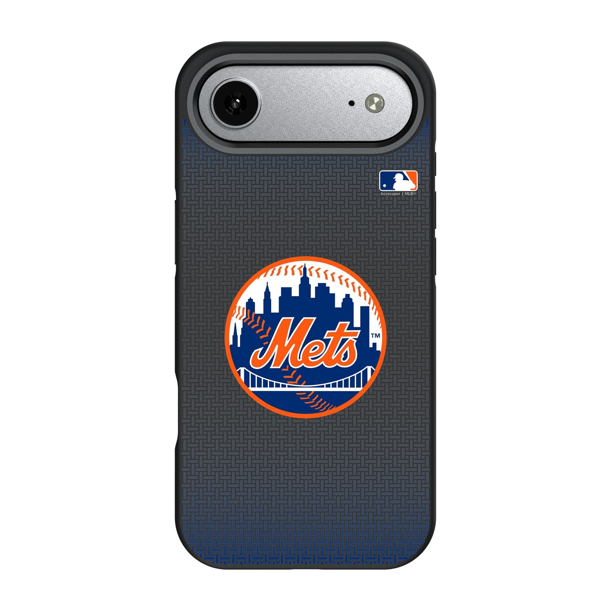 New York Mets Linen Bump Phone Case for Apple iPhone 17 Series 3