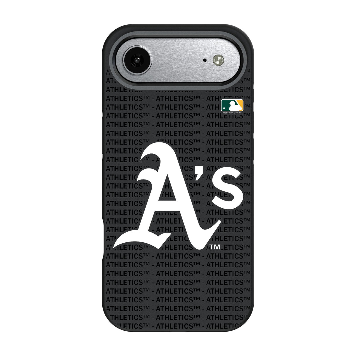Oakland Athletics Text Backdrop Bump Phone Case for Apple iPhone 17 Series 3