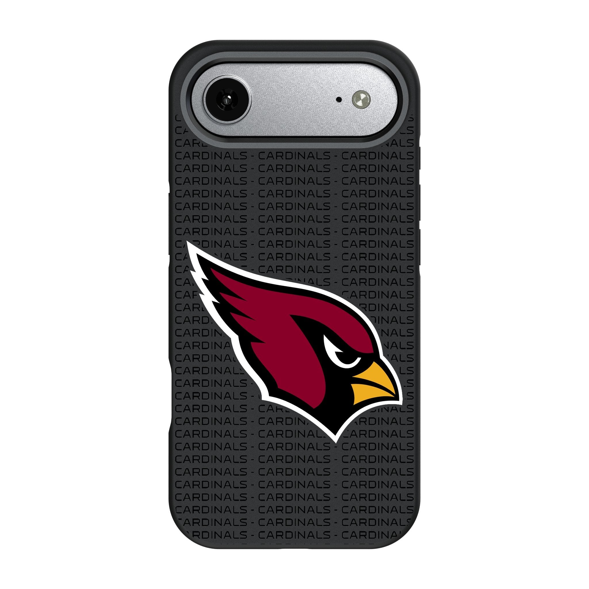 Arizona Cardinals Text Backdrop Bump Phone Case for Apple iPhone 17 Series 3