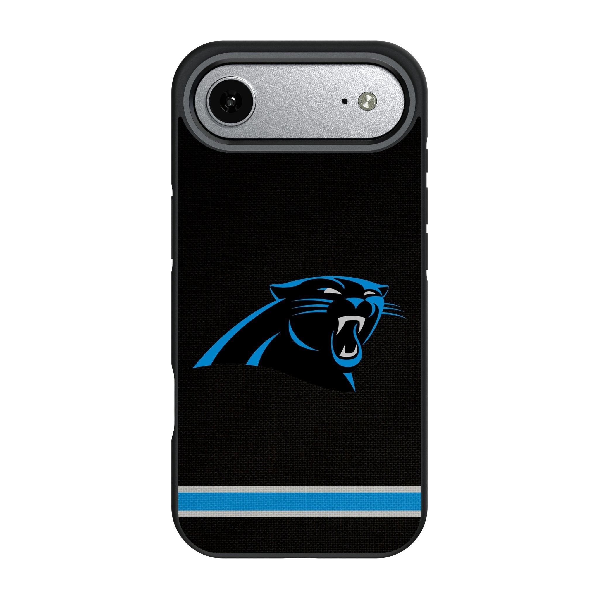 Carolina Panthers Stripe Bump Phone Case for Apple iPhone 17 Series 3