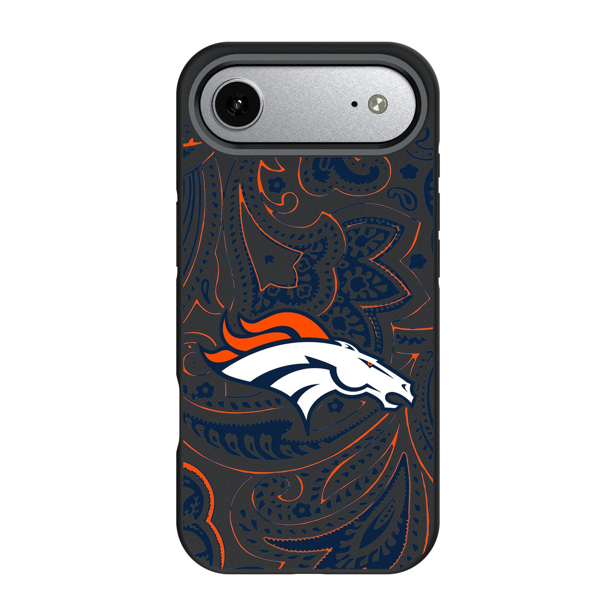 Denver Broncos Paisley Bump Phone Case for Apple iPhone 17 Series 3