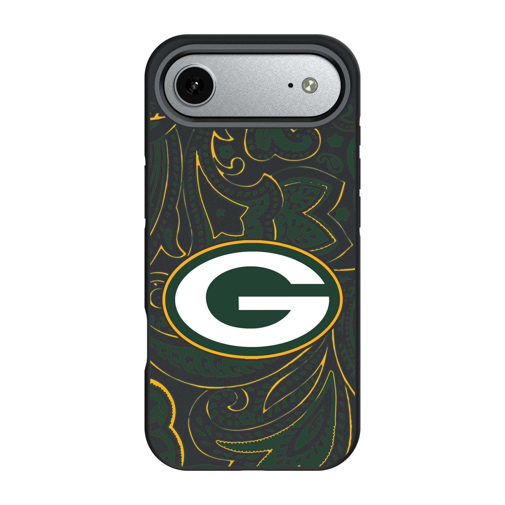 Green Bay Packers Paisley Bump Phone Case for Apple iPhone 17 Series 3