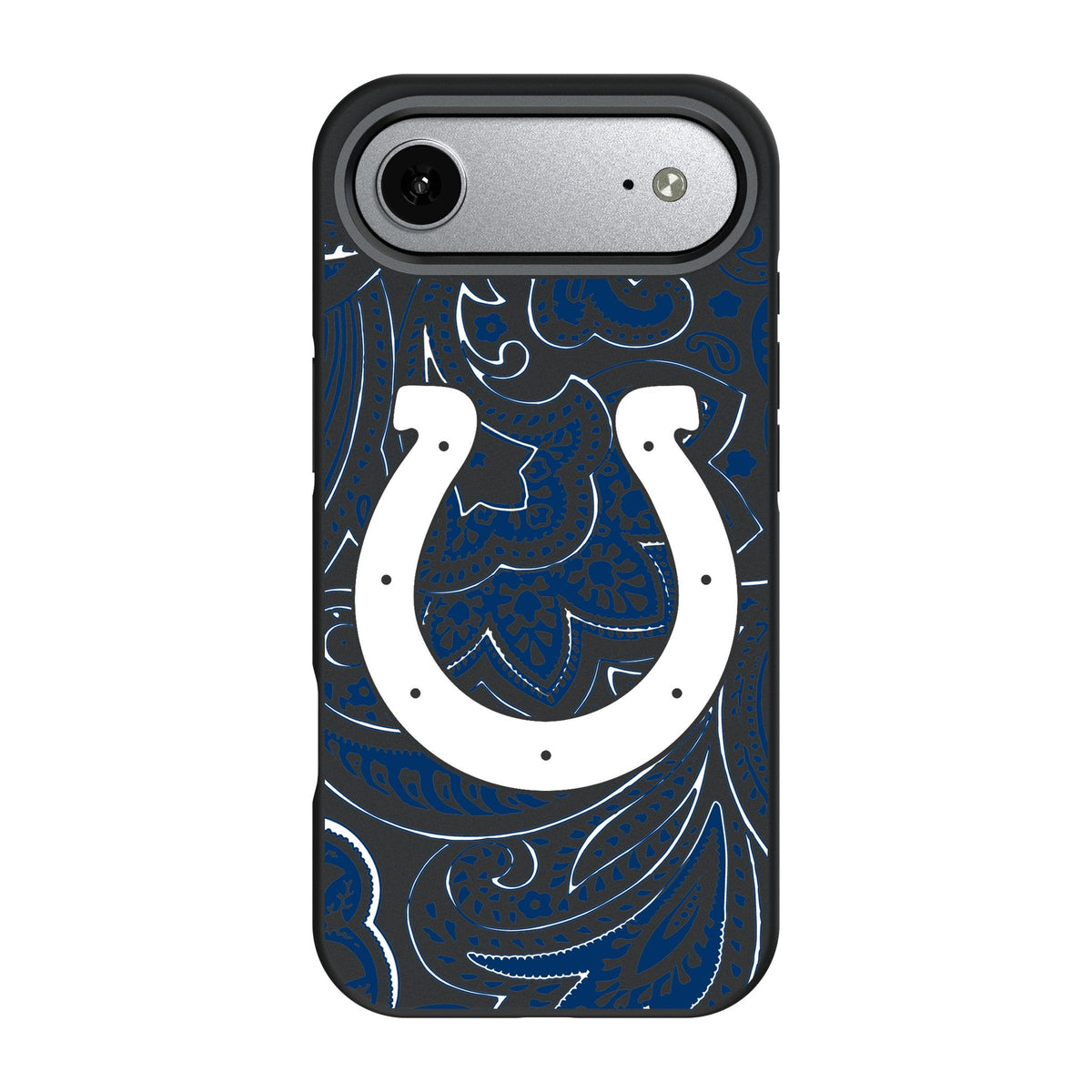 Indianapolis Colts Paisley Bump Phone Case for Apple iPhone 17 Series 3