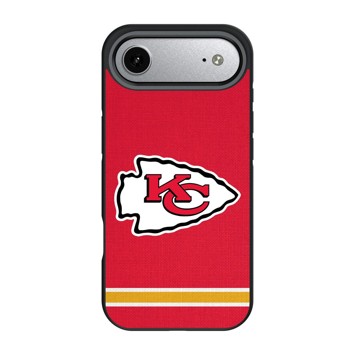 Kansas City Chiefs Stripe Bump Phone Case for Apple iPhone 17 Series 3