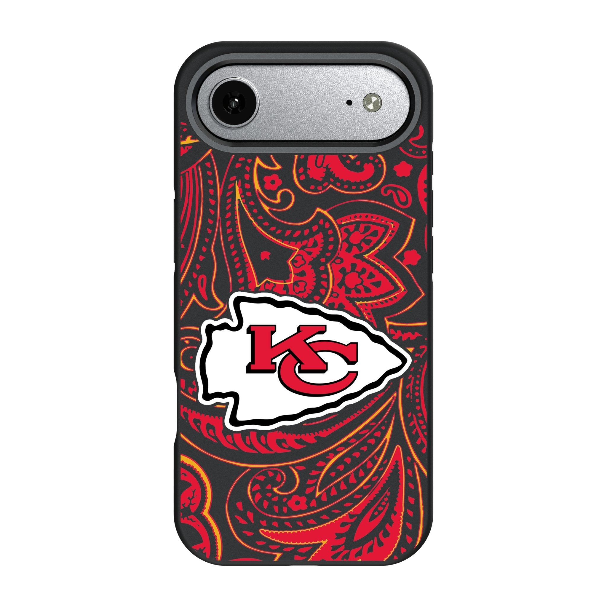 Kansas City Chiefs Paisley Bump Phone Case for Apple iPhone 17 Series 3