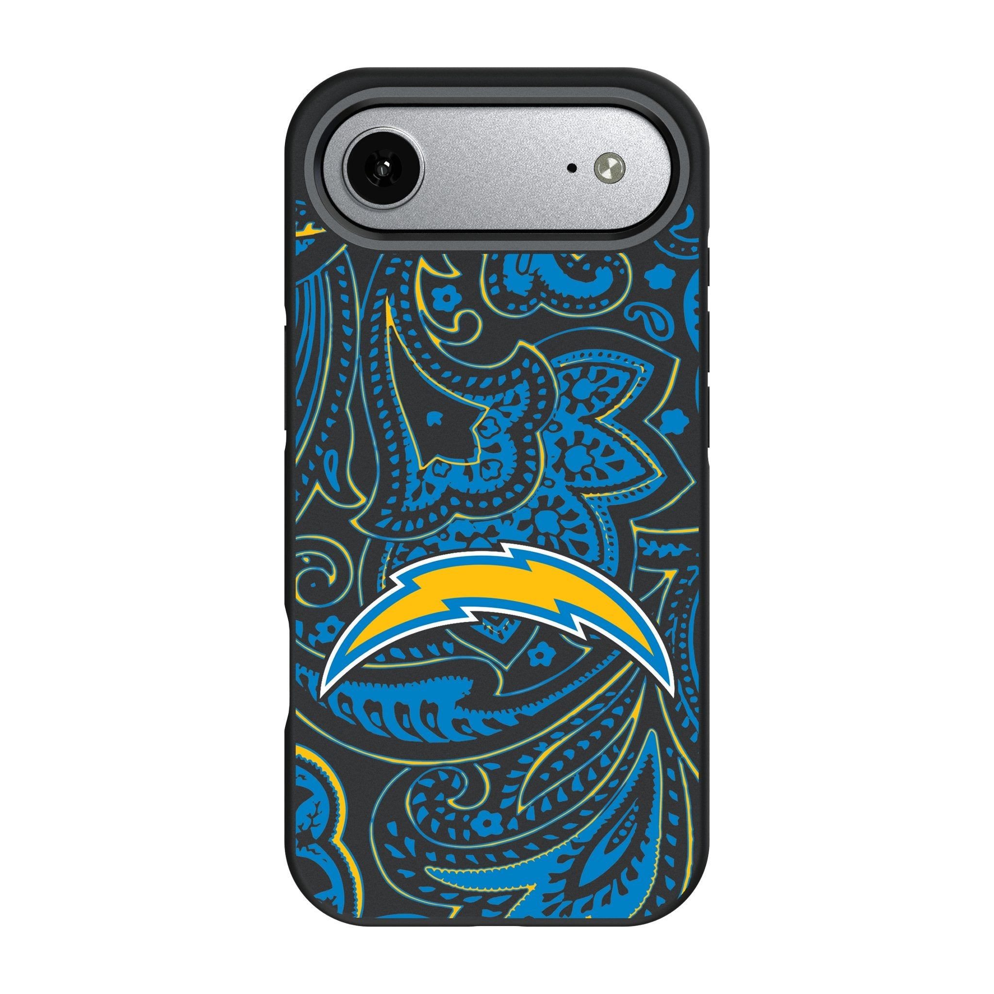 Los Angeles Chargers Paisley Bump Phone Case for Apple iPhone 17 Series 3