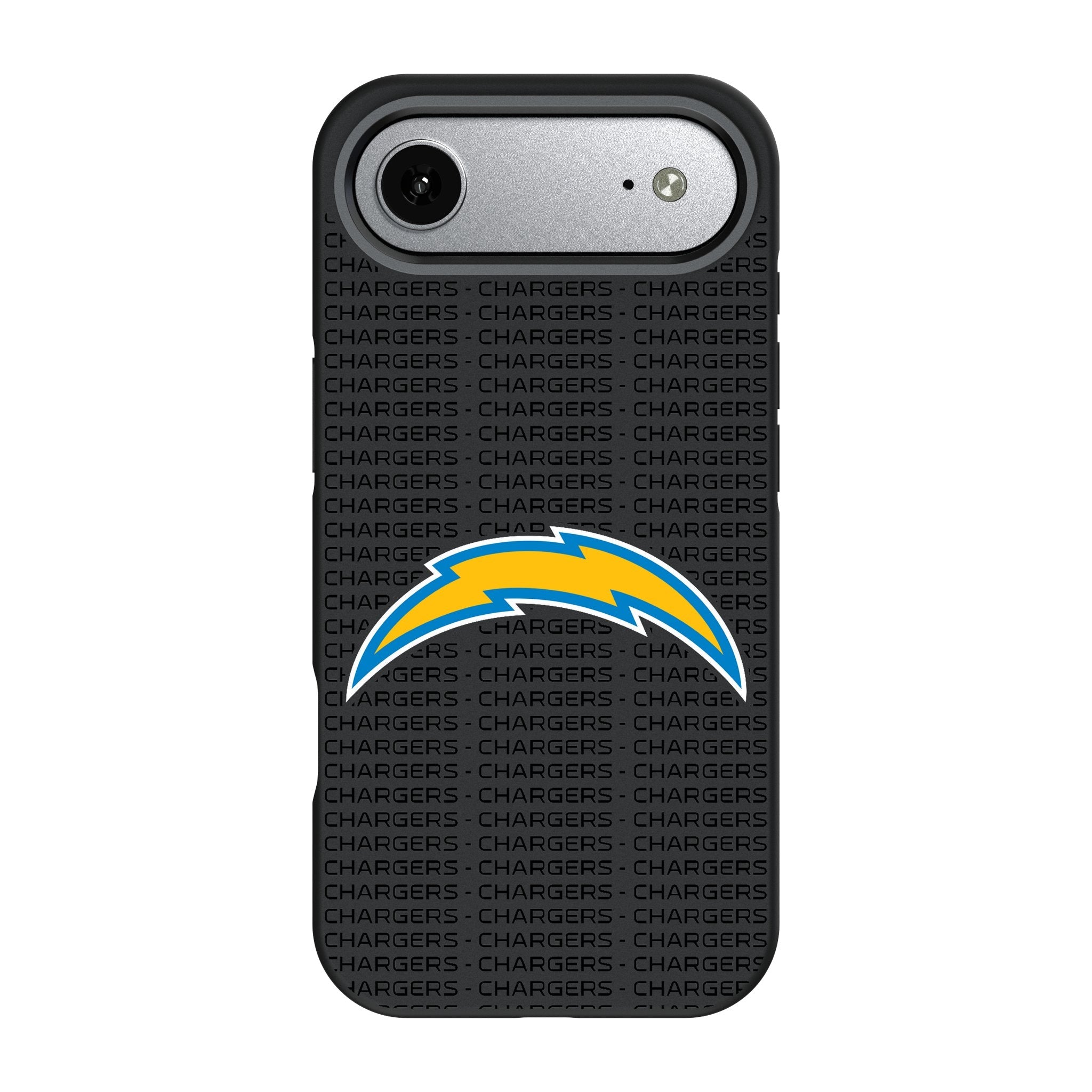 Los Angeles Chargers Text Backdrop Bump Phone Case for Apple iPhone 17 Series 3