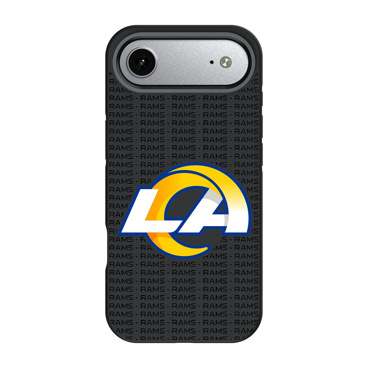Los Angeles Rams Text Backdrop Bump Phone Case for Apple iPhone 17 Series 3