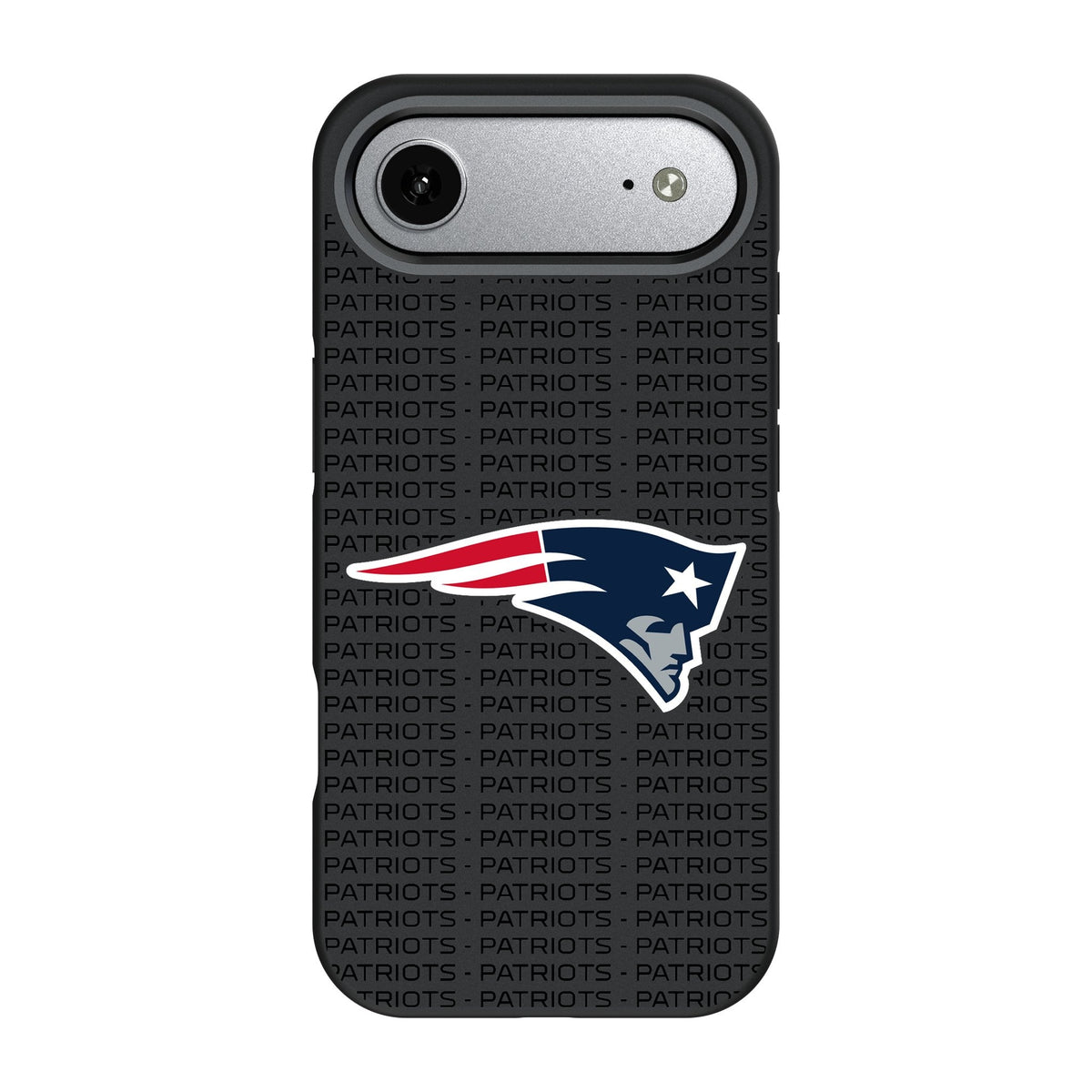 New England Patriots Text Backdrop Bump Phone Case for Apple iPhone 17 Series 3