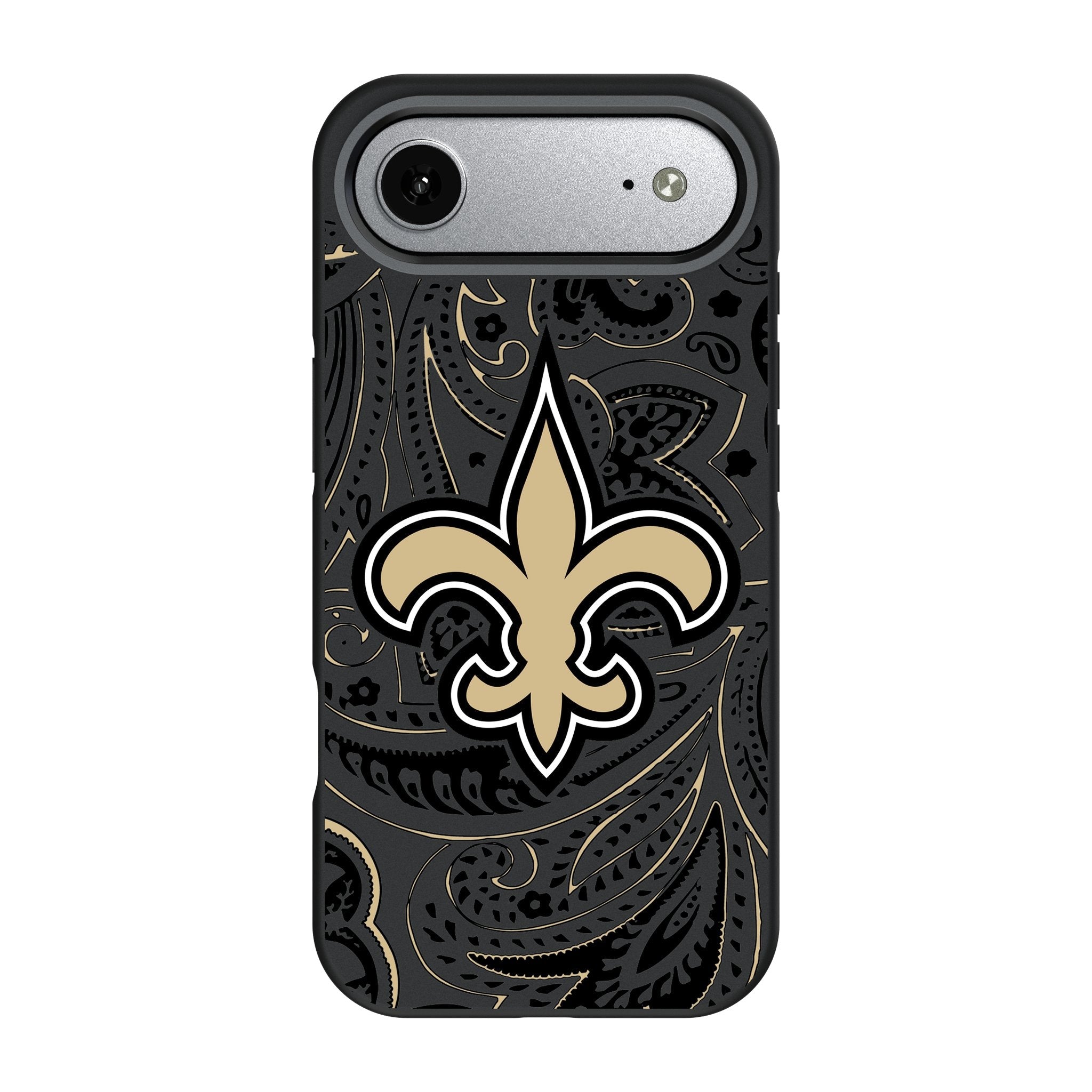 New Orleans Saints Paisley Bump Phone Case for Apple iPhone 17 Series 3