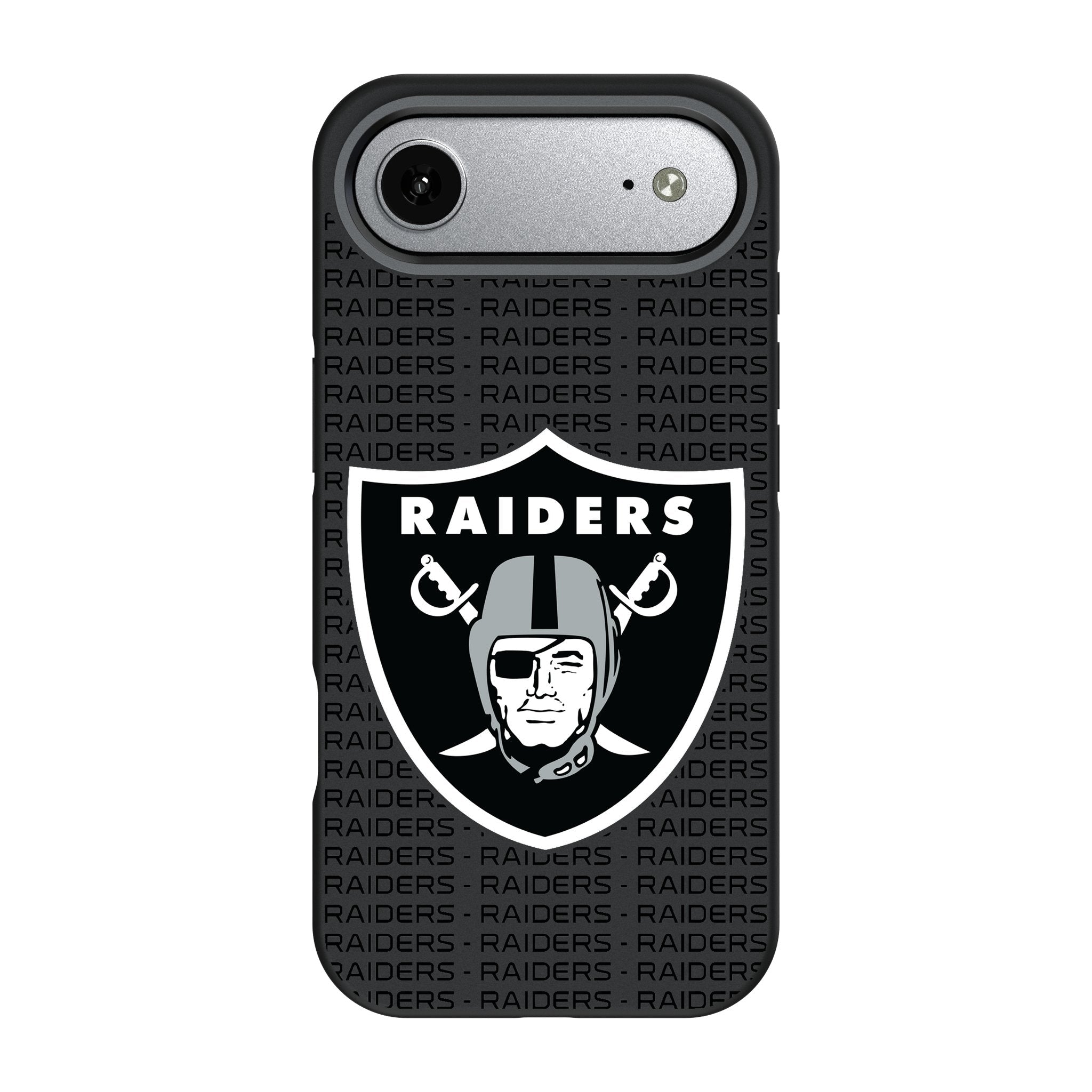 Las Vegas Raiders Text Backdrop Bump Phone Case for Apple iPhone 17 Series 3