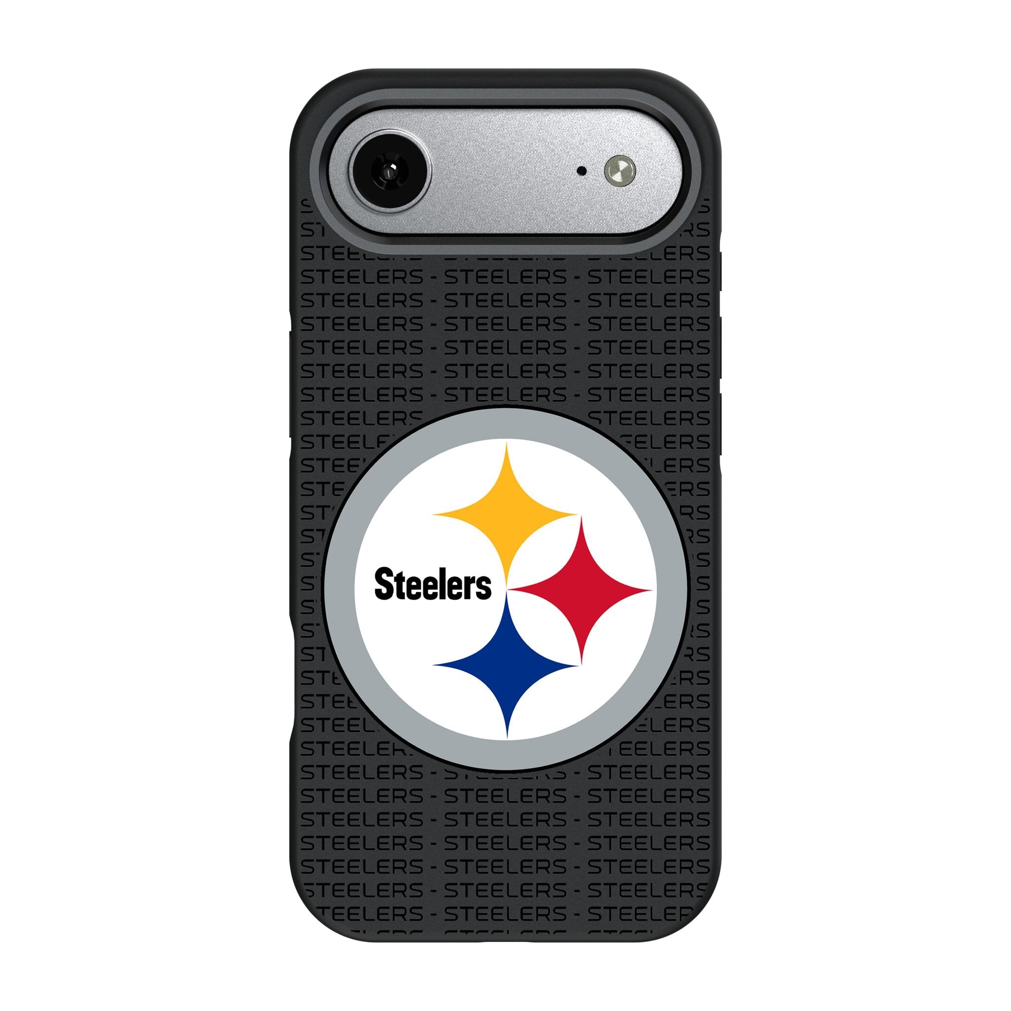 Pittsburgh Steelers Text Backdrop Bump Phone Case for Apple iPhone 17 Series 3
