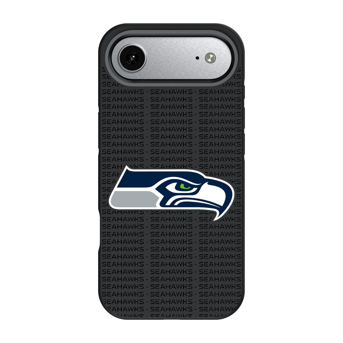 Seattle Seahawks Text Backdrop Bump Phone Case for Apple iPhone 17 Series 3