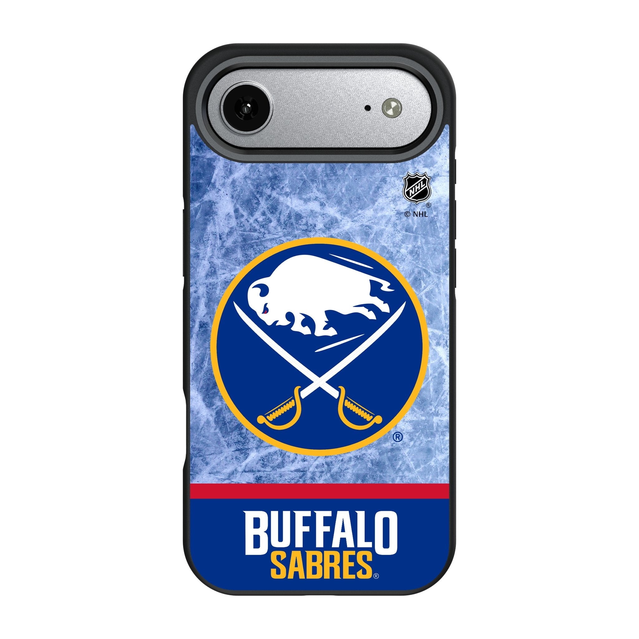 Buffalo Sabres Ice Wordmark Bump Phone Case for Apple iPhone 17 Series 3