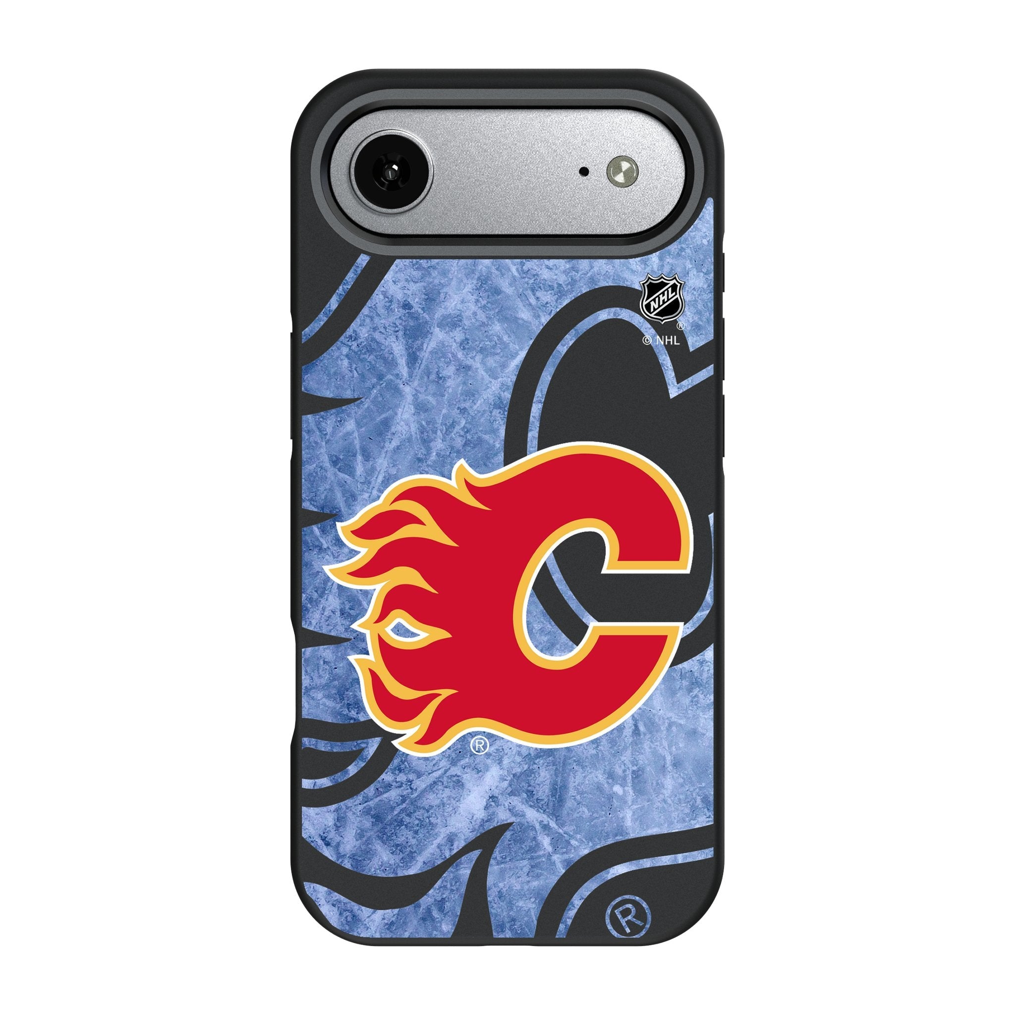 Calgary Flames Ice Tilt Bump Phone Case for Apple iPhone 17 Series 3