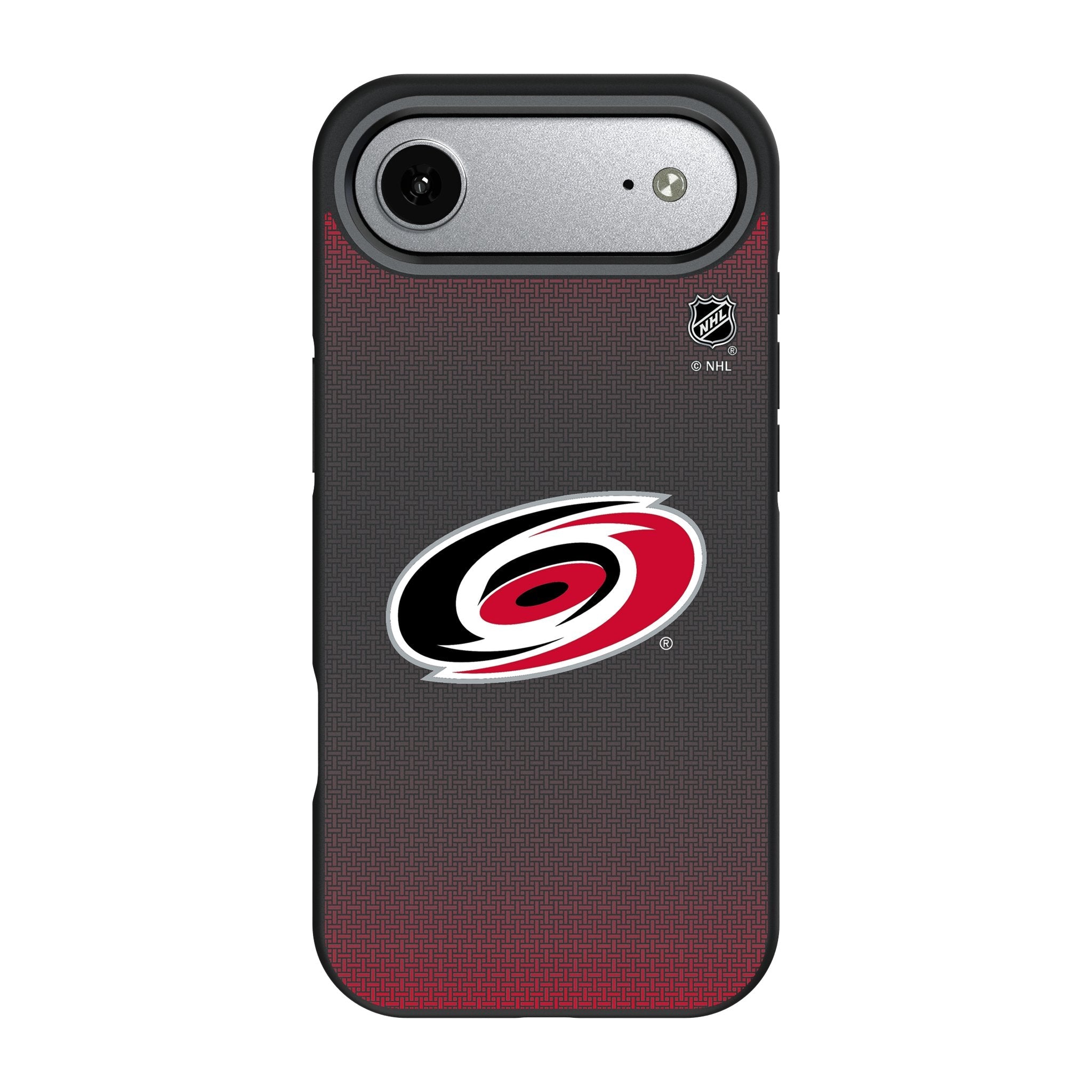 Carolina Hurricanes Linen Bump Phone Case for Apple iPhone 17 Series 3