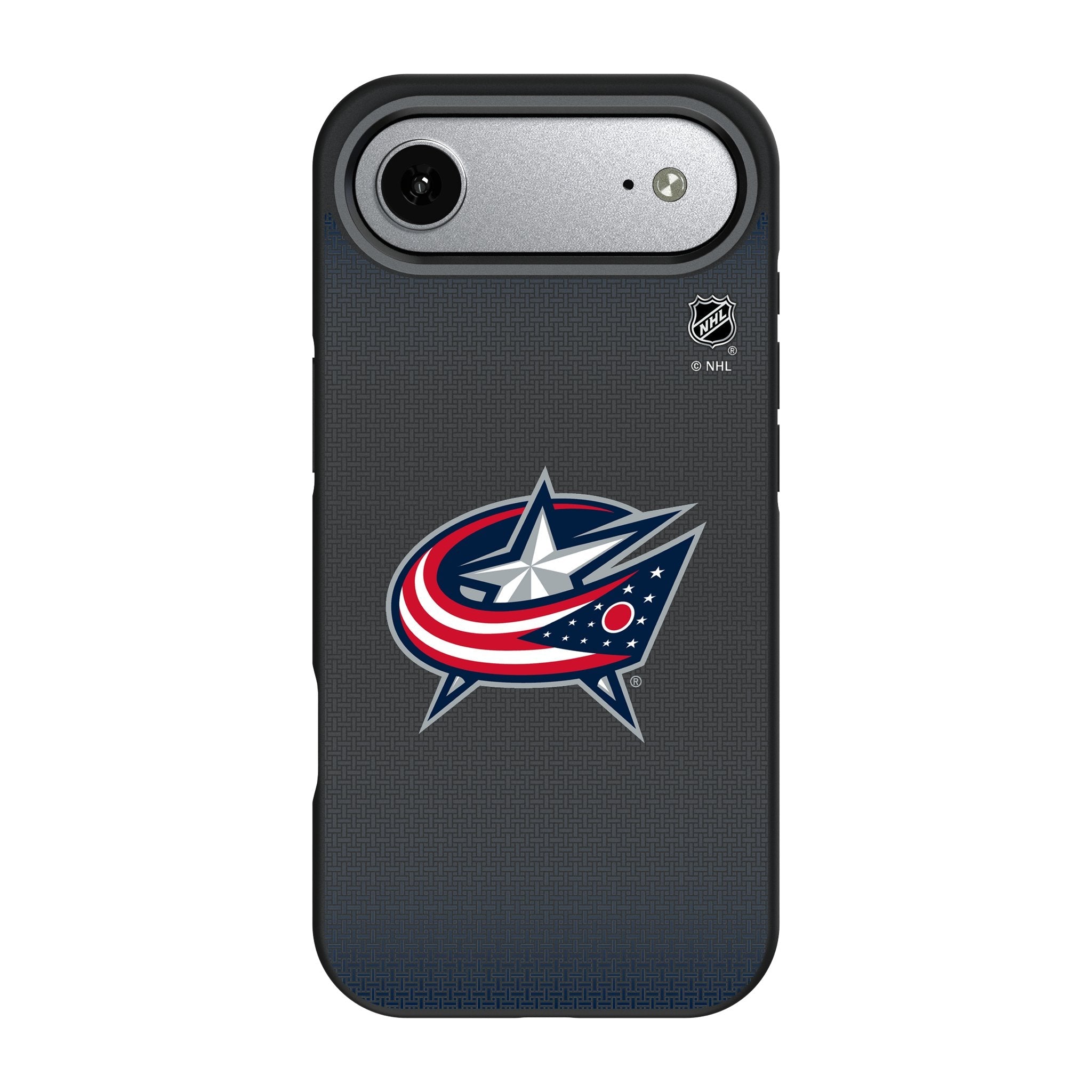 Columbus Blue Jackets Linen Bump Phone Case for Apple iPhone 17 Series 3