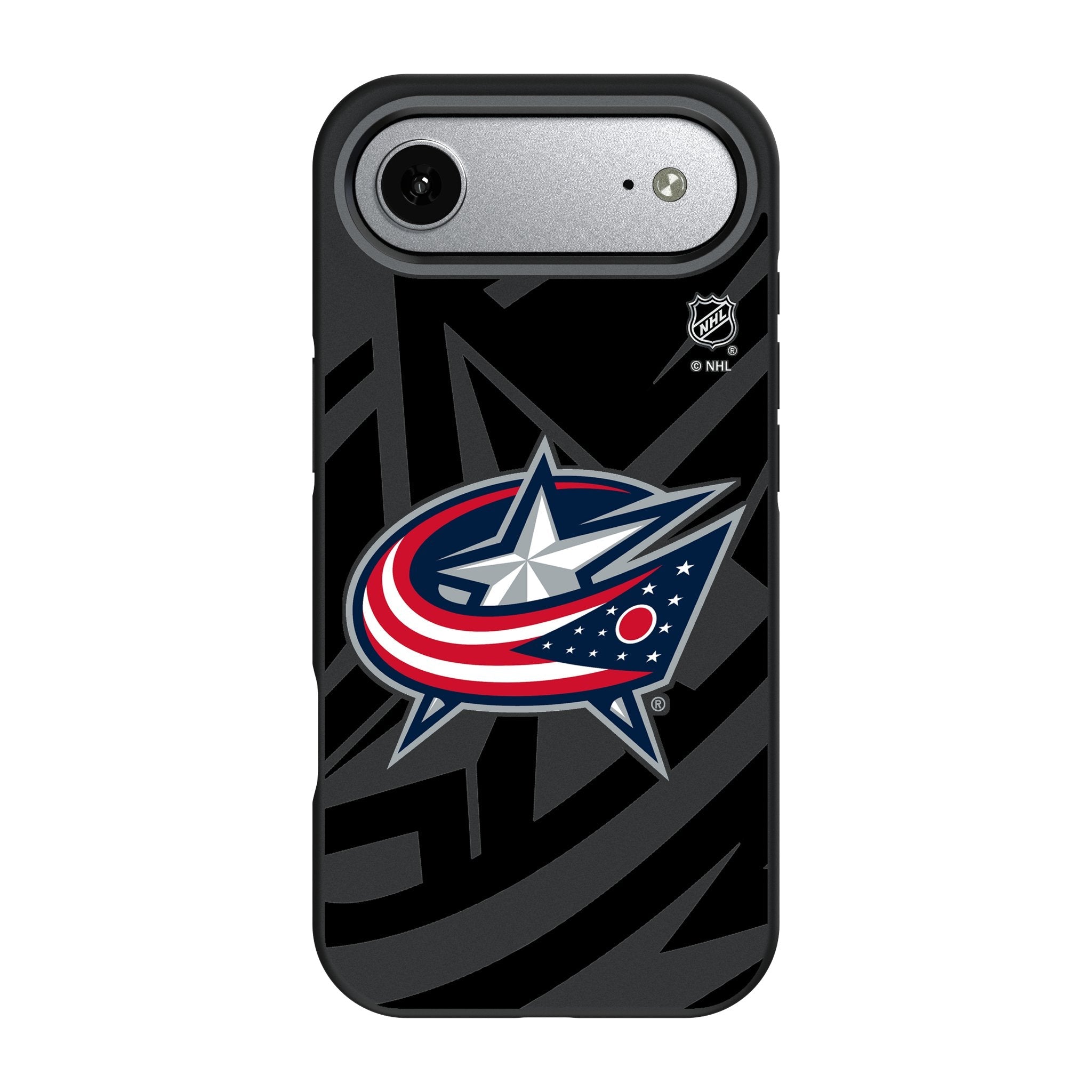 Columbus Blue Jackets Monocolor Tilt Bump Phone Case for Apple iPhone 17 Series 3