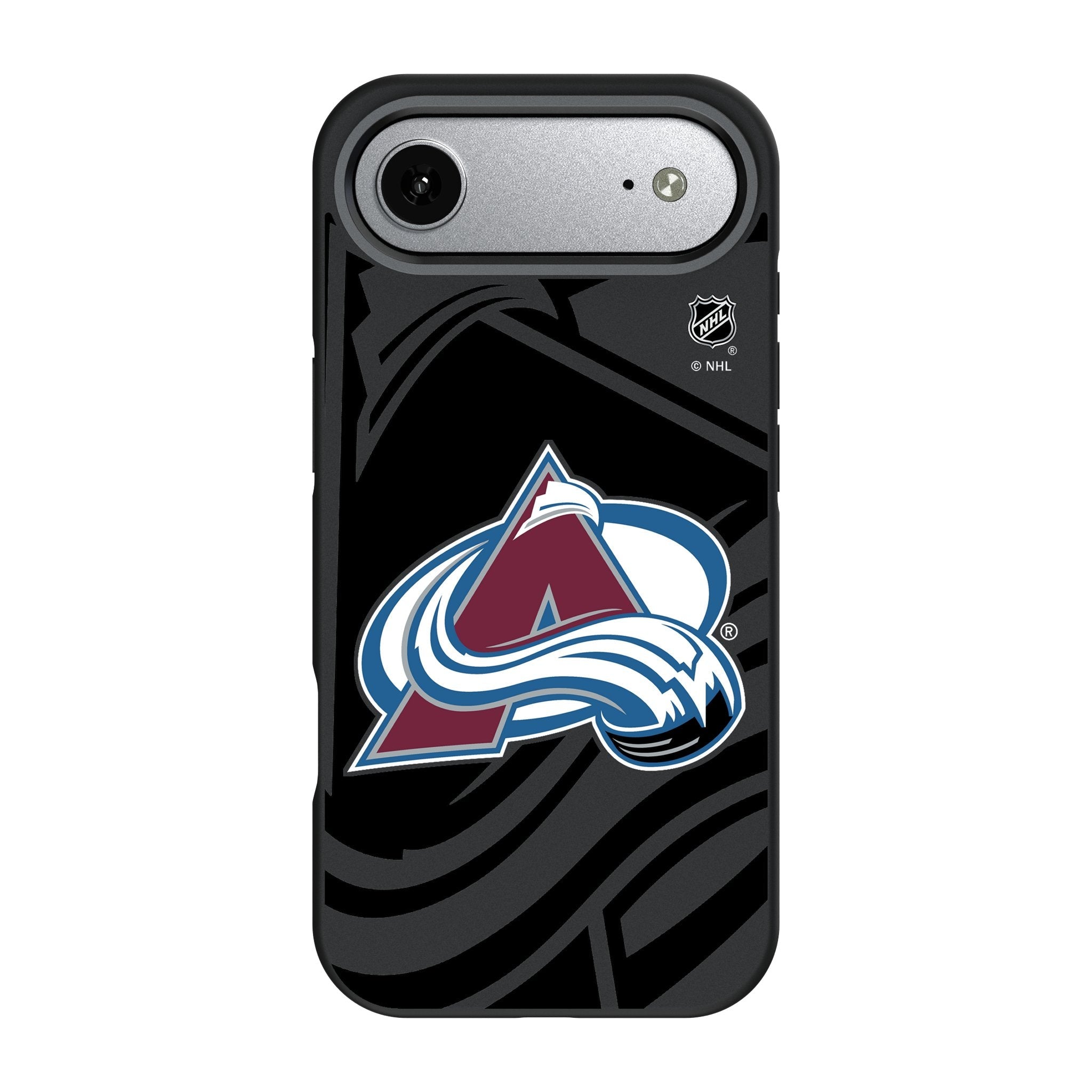 Colorado Avalanche Monocolor Tilt Bump Phone Case for Apple iPhone 17 Series 3