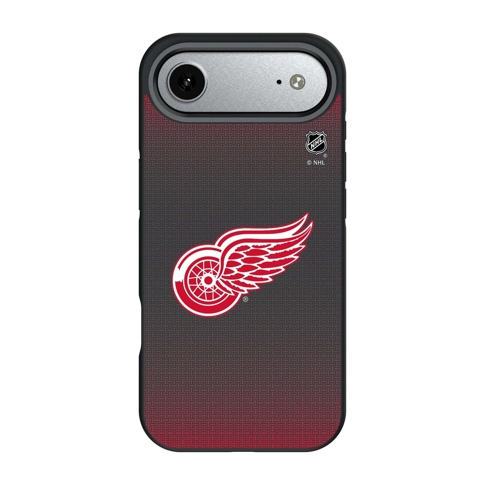 Detroit Red Wings Linen Bump Phone Case for Apple iPhone 17 Series 3