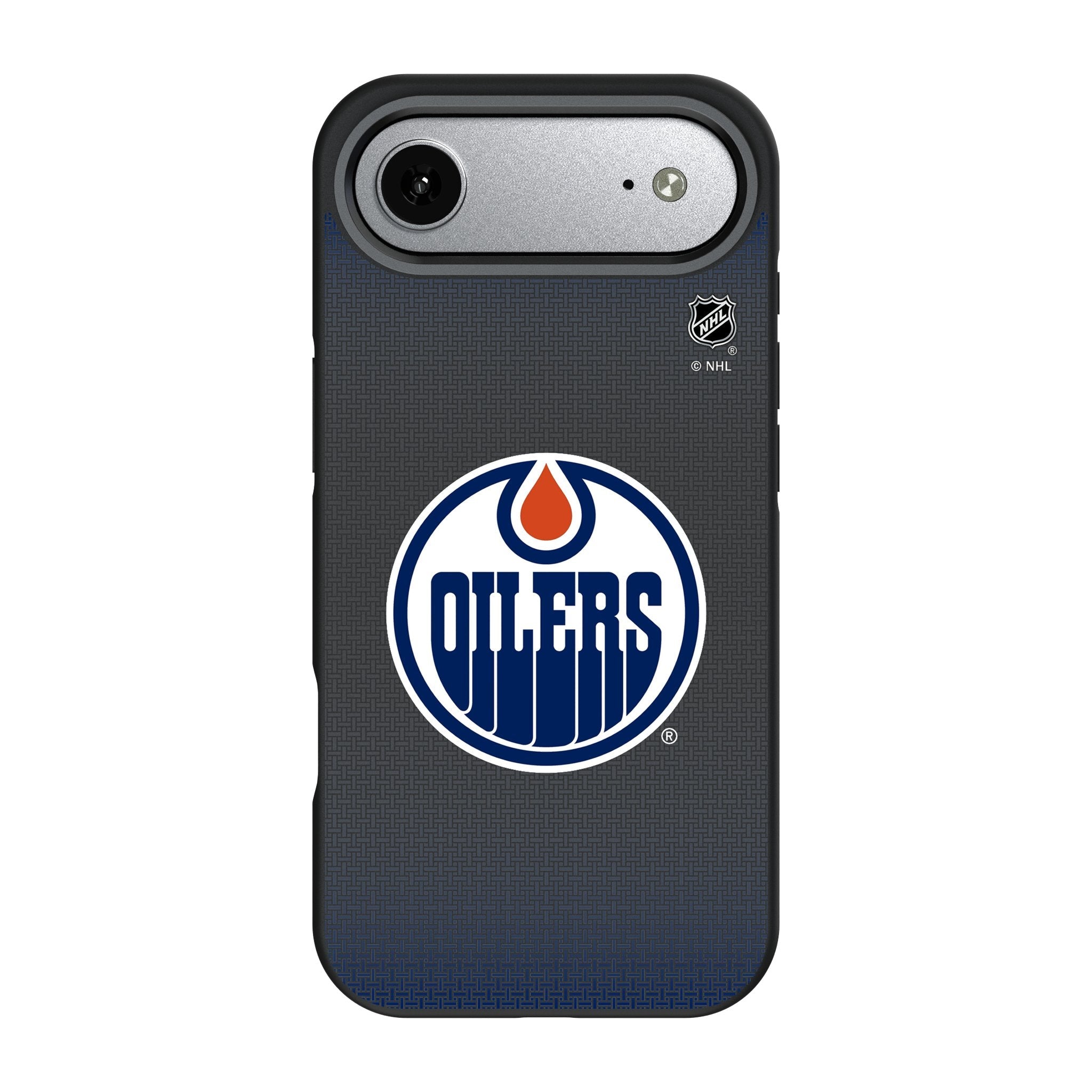 Edmonton Oilers Linen Bump Phone Case for Apple iPhone 17 Series 3