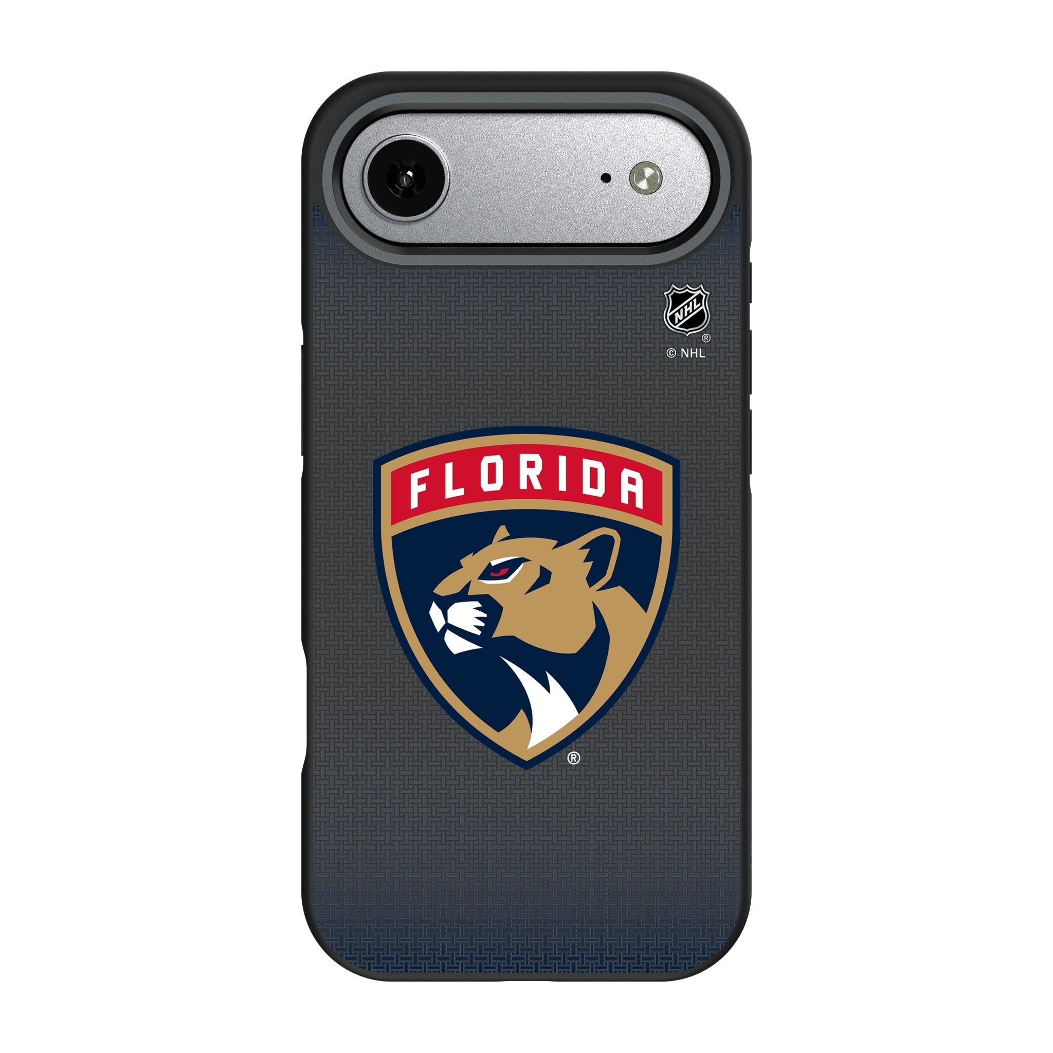 Florida Panthers Linen Bump Phone Case for Apple iPhone 17 Series 3