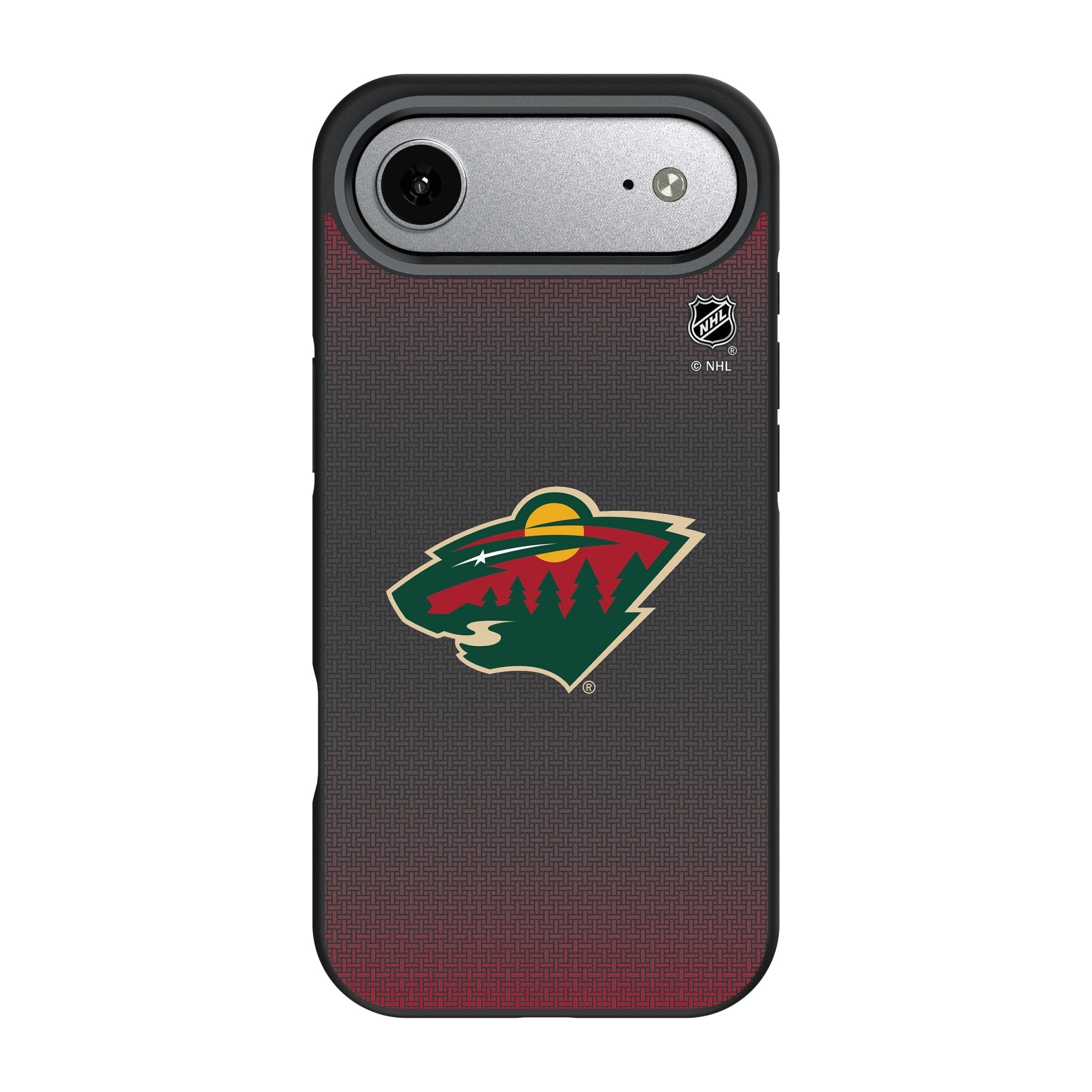Minnesota Wild Linen Bump Phone Case for Apple iPhone 17 Series 3