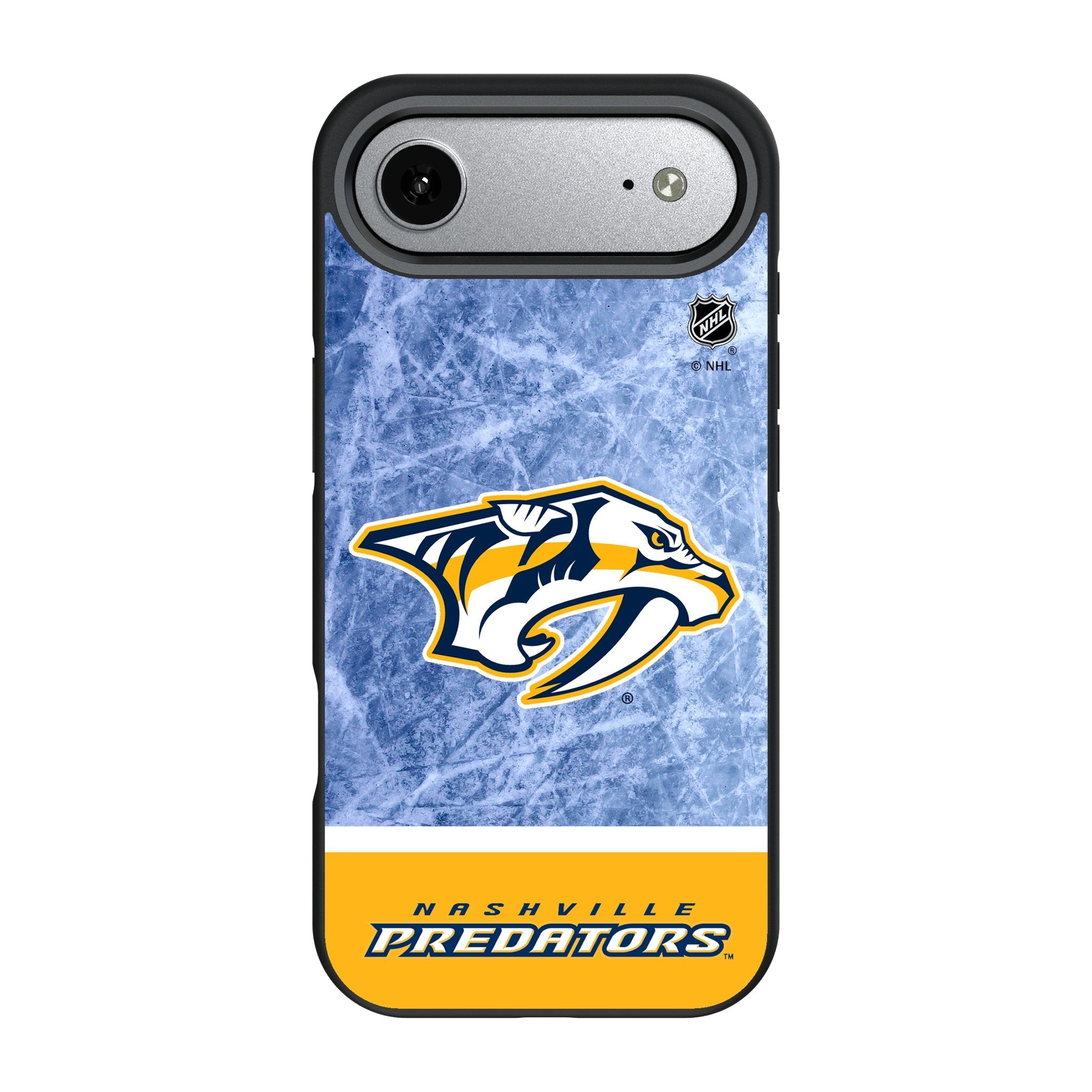 Nashville Predators Ice Wordmark Bump Phone Case for Apple iPhone 17 Series 3