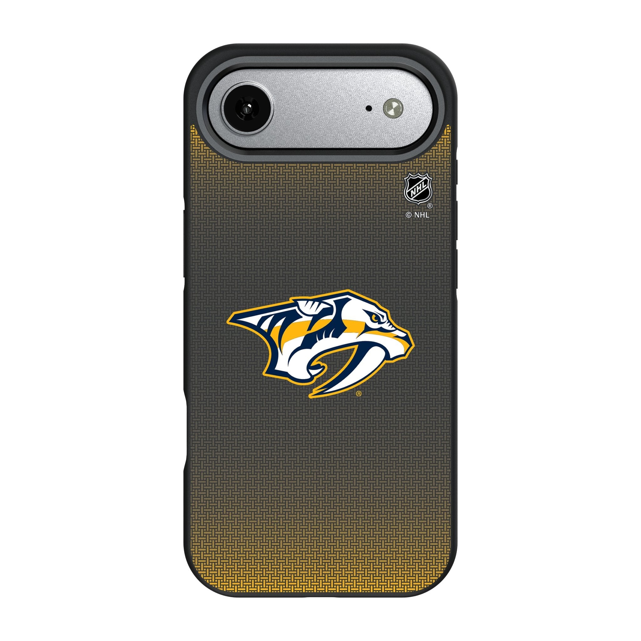 Nashville Predators Linen Bump Phone Case for Apple iPhone 17 Series 3